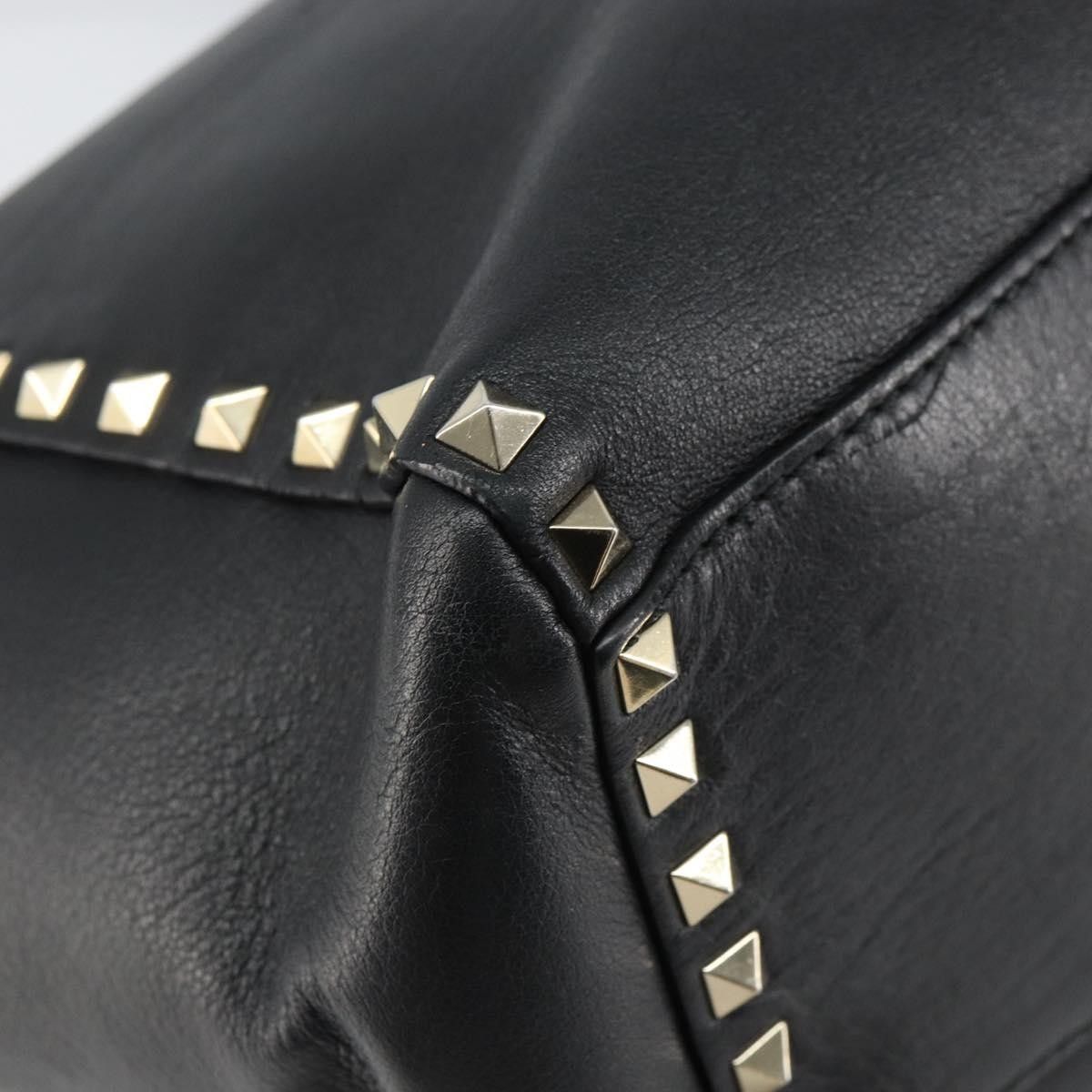 Valentino Valentino Garavani Rockstud Tote Soft Leather Size ONE SIZE - 12 Thumbnail