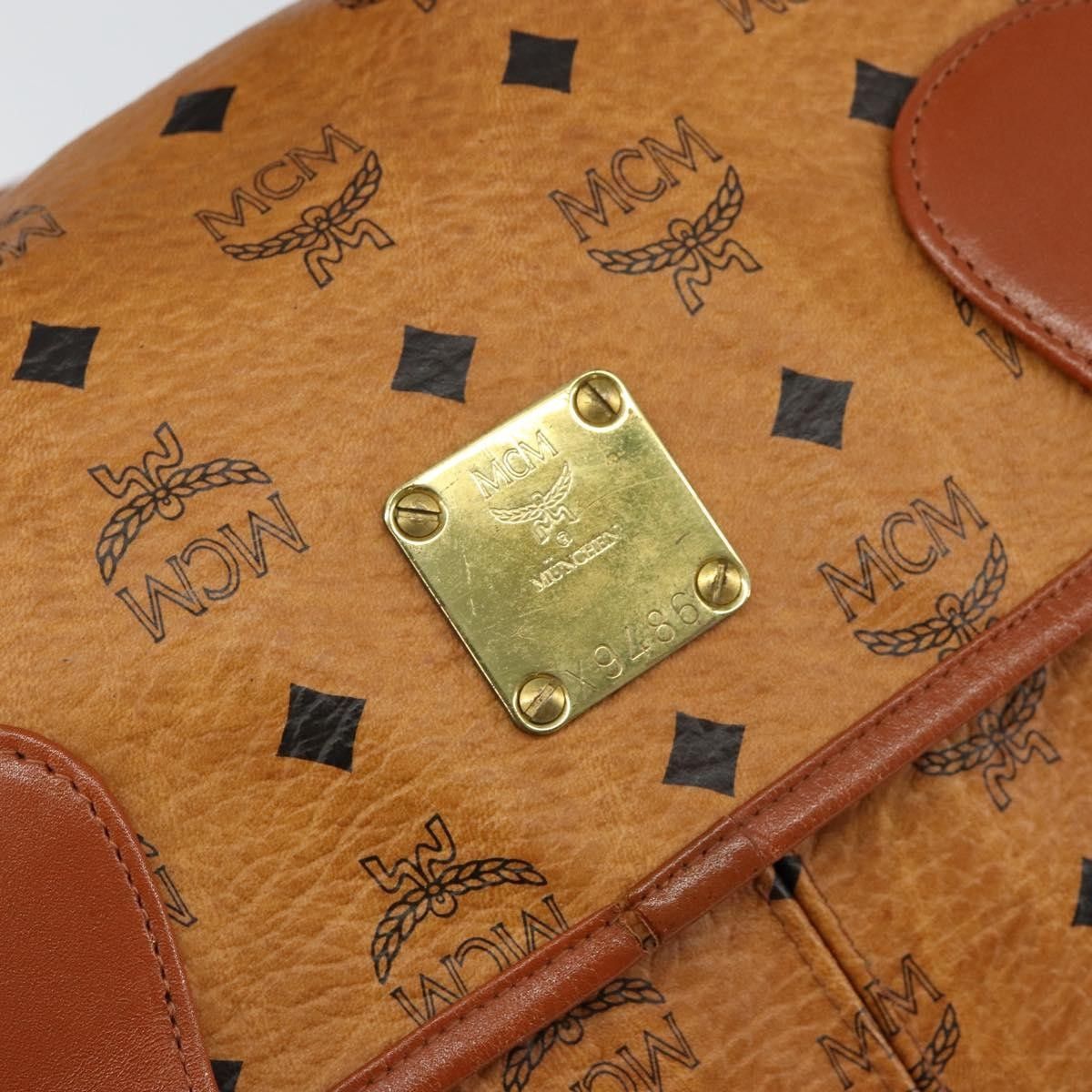 MCM MCM Visetos Shoulder bag Canvas and Leather Size ONE SIZE - 6 Thumbnail