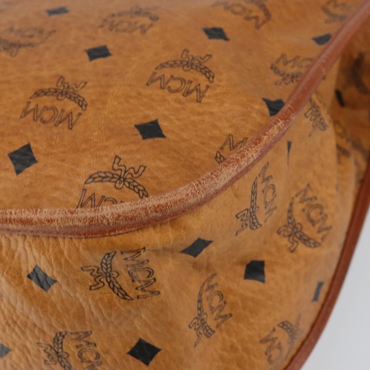 MCM MCM Visetos Shoulder bag Canvas and Leather Size ONE SIZE - 10 Thumbnail