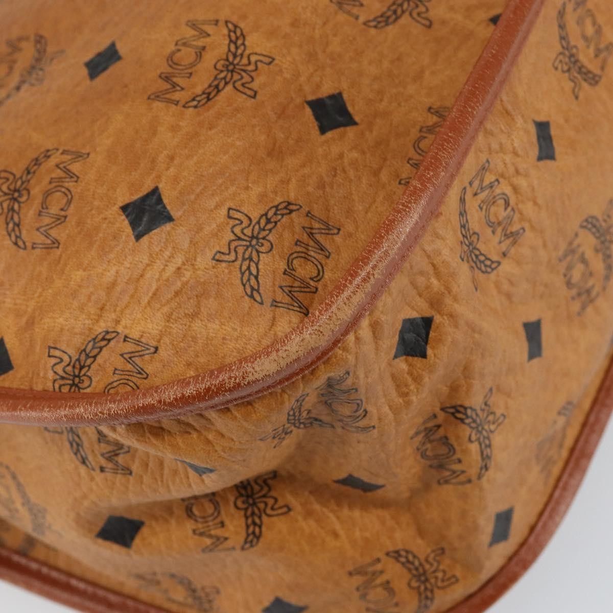 MCM MCM Visetos Shoulder bag Canvas and Leather Size ONE SIZE - 11 Thumbnail