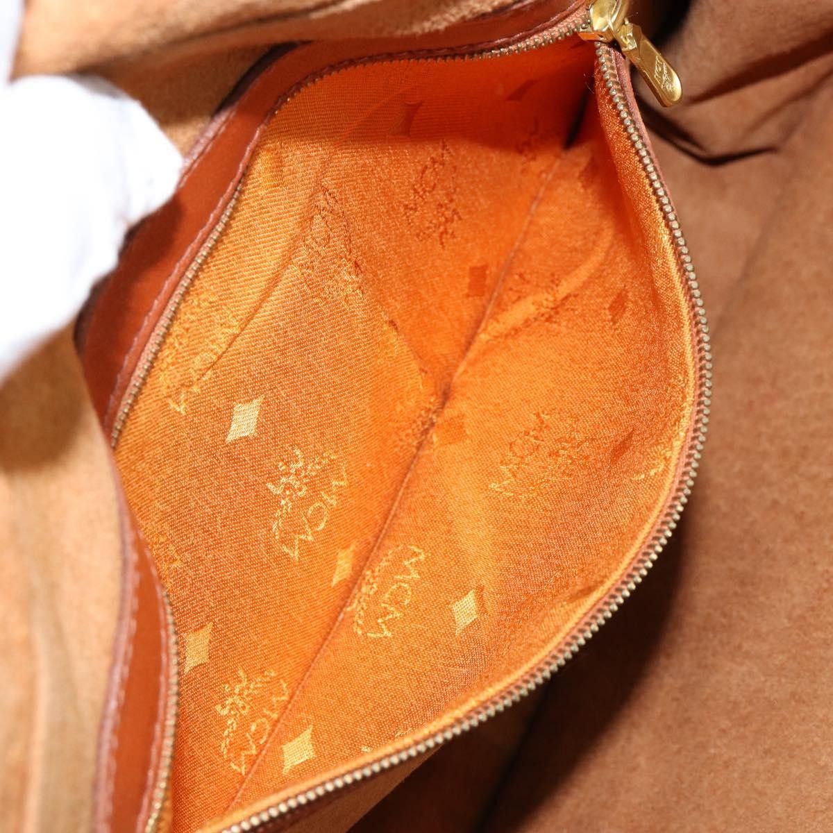 MCM MCM Visetos Shoulder bag Canvas and Leather Size ONE SIZE - 24 Thumbnail