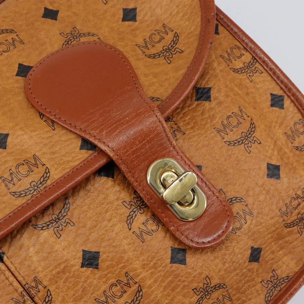 MCM MCM Visetos Shoulder bag Canvas and Leather Size ONE SIZE - 12 Thumbnail