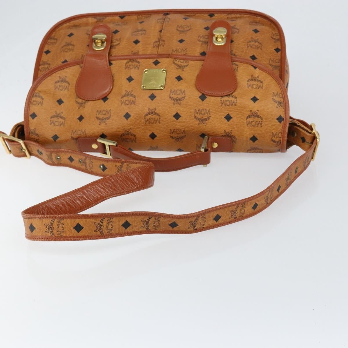 MCM MCM Visetos Shoulder bag Canvas and Leather Size ONE SIZE - 16 Thumbnail
