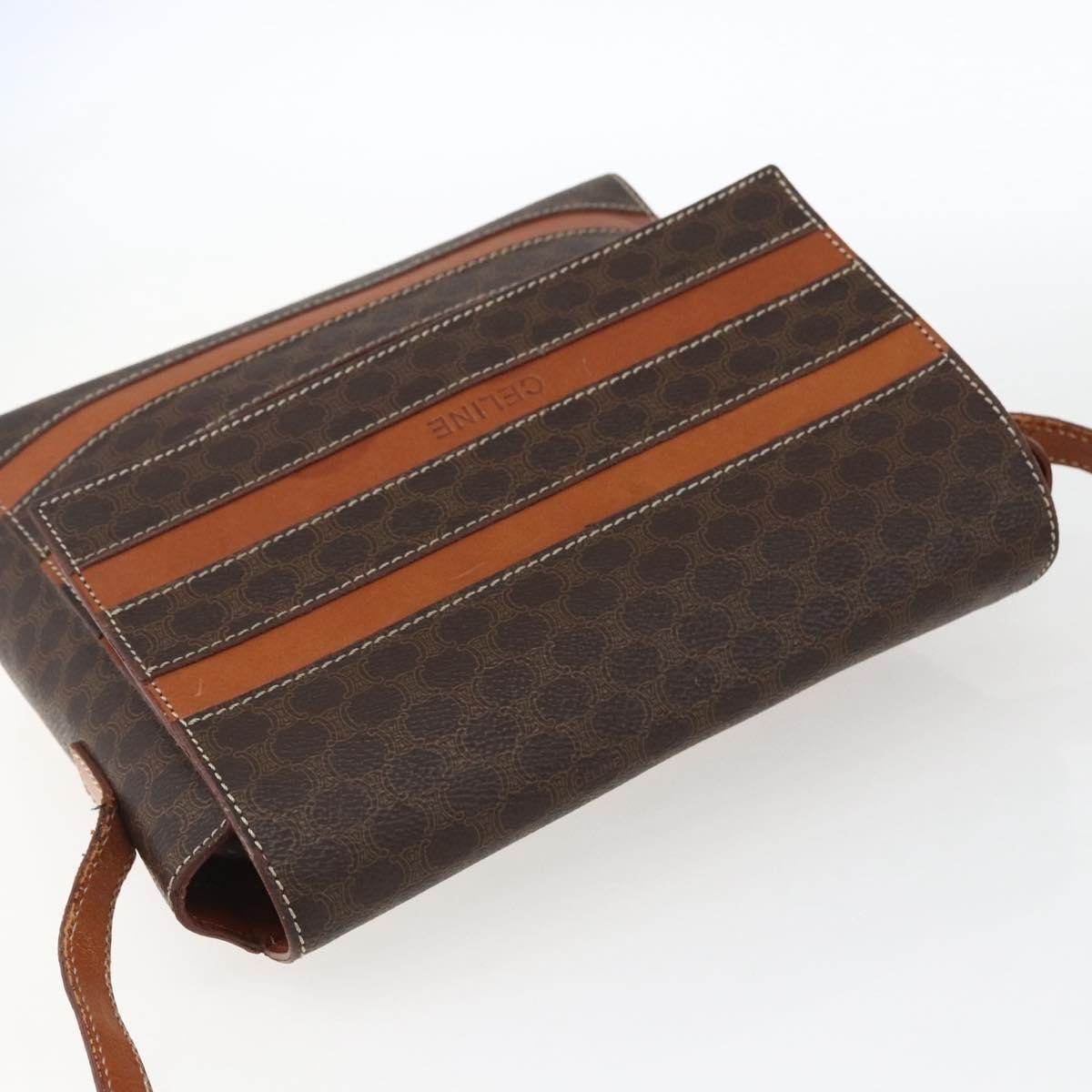 Celine Celine Vintage Macadam Canvas and Leather Size ONE SIZE - 16 Thumbnail