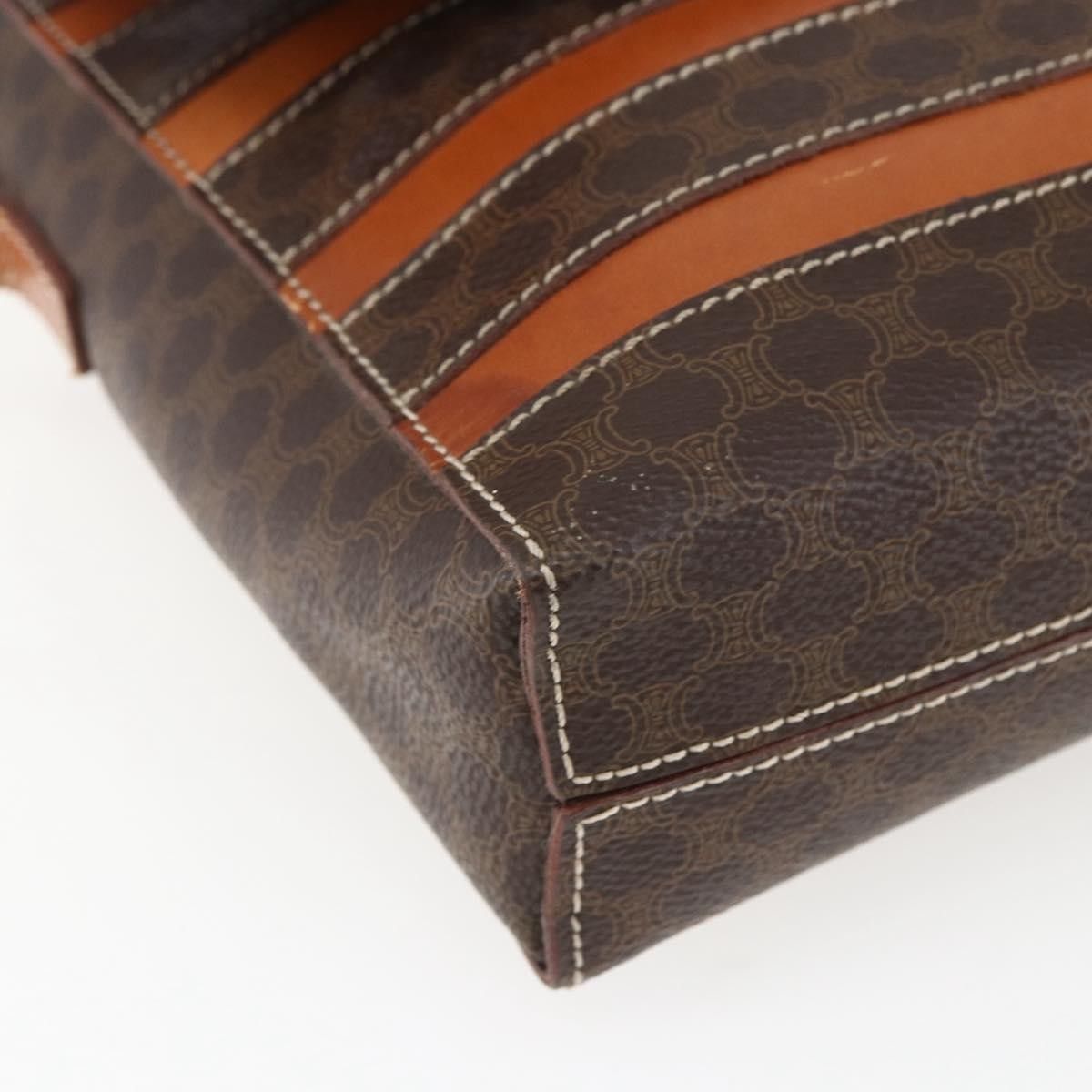 Celine Celine Vintage Macadam Canvas and Leather Size ONE SIZE - 10 Thumbnail