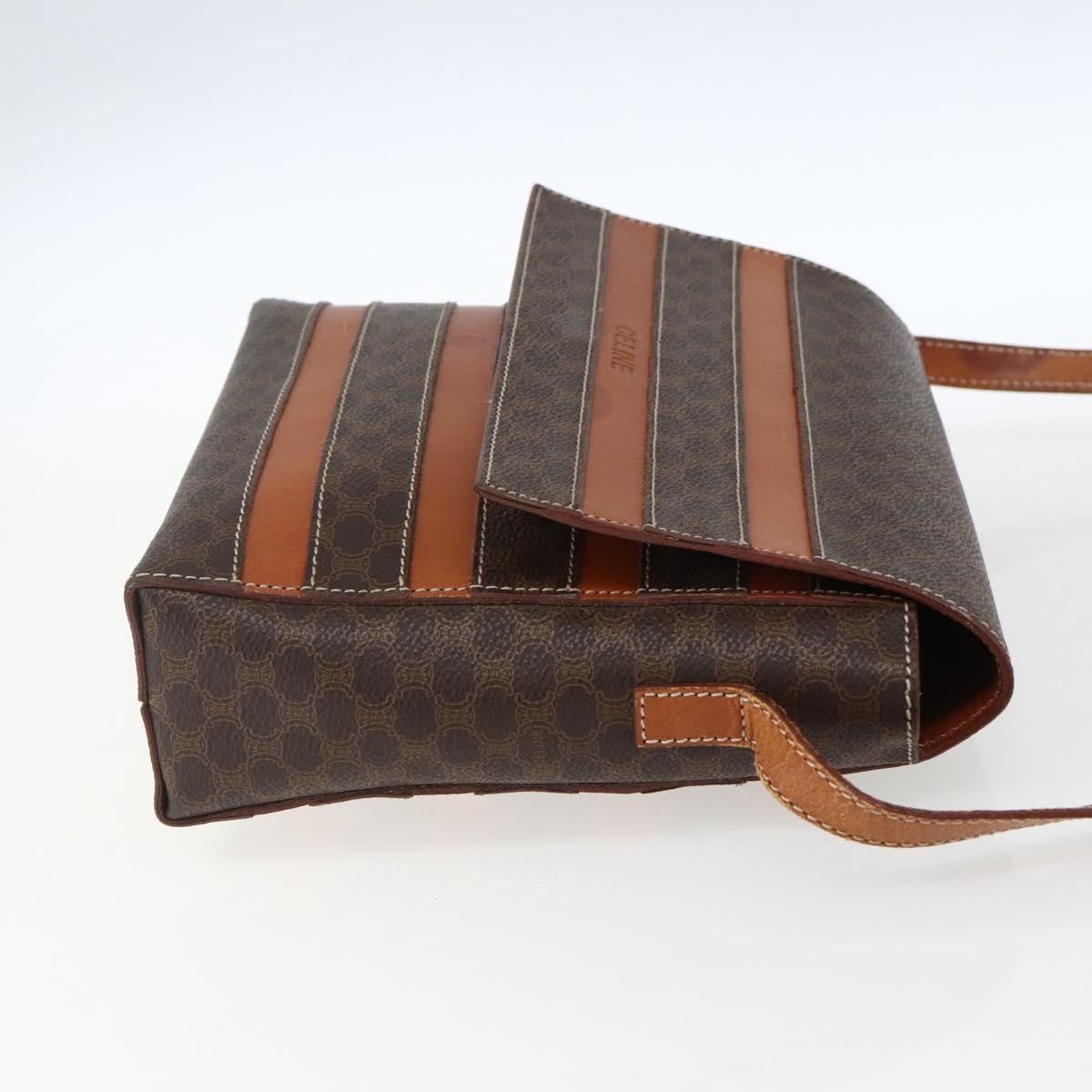 Celine Celine Vintage Macadam Canvas and Leather Size ONE SIZE - 4 Thumbnail