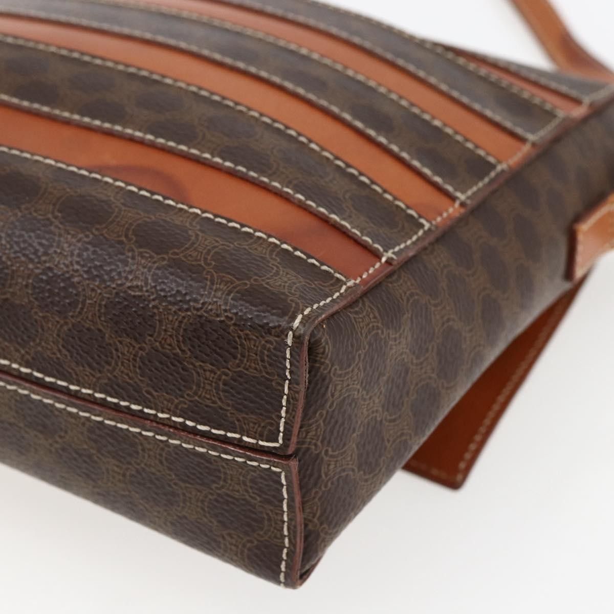 Celine Celine Vintage Macadam Canvas and Leather Size ONE SIZE - 11 Thumbnail
