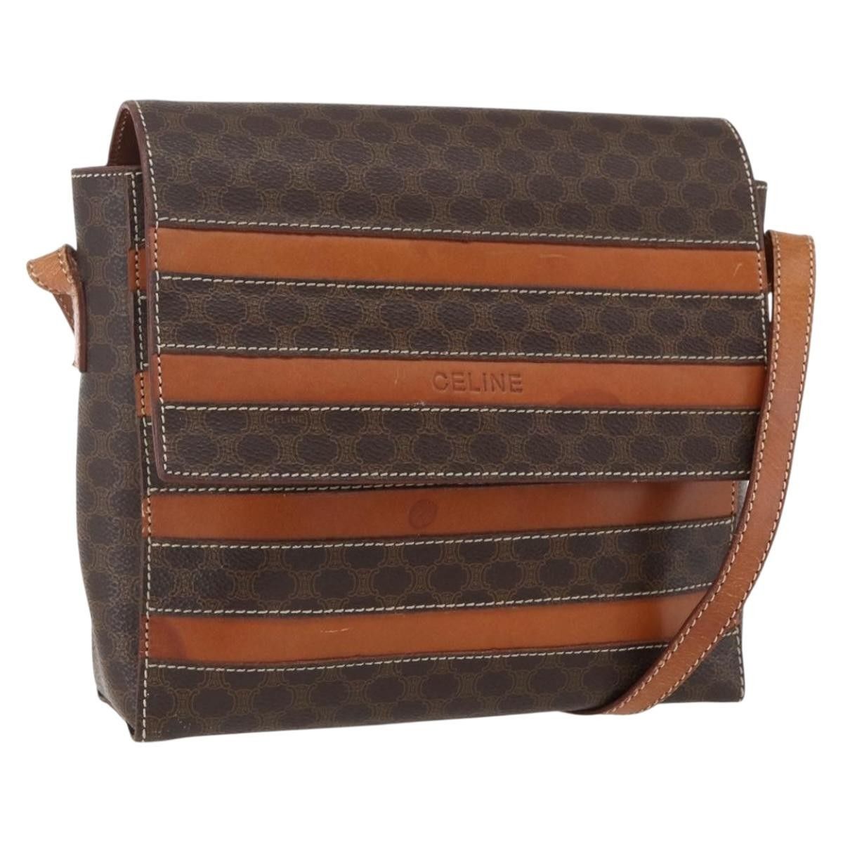 Celine Celine Vintage Macadam Canvas and Leather Size ONE SIZE - 15 Thumbnail