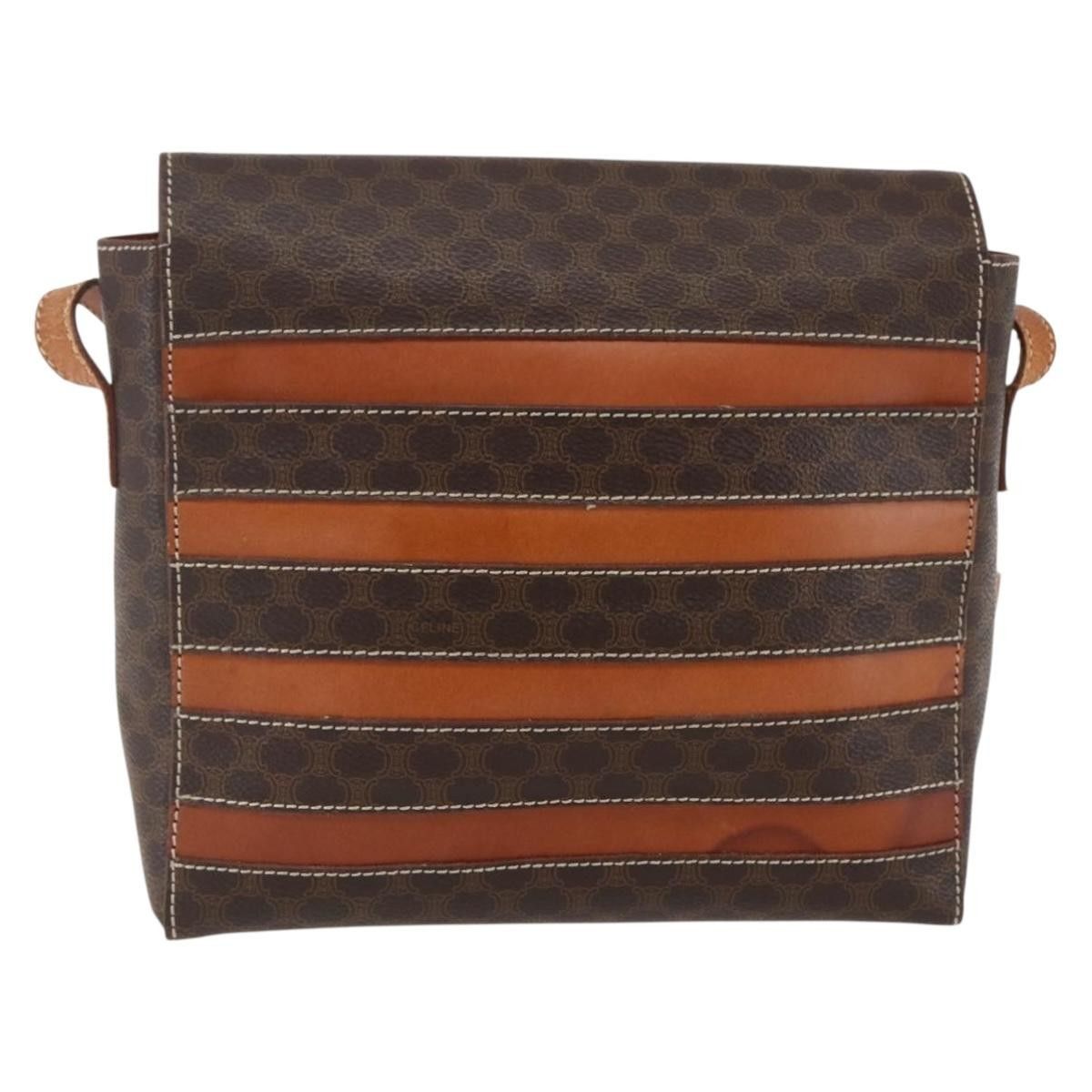 Celine Celine Vintage Macadam Canvas and Leather Size ONE SIZE - 2 Thumbnail