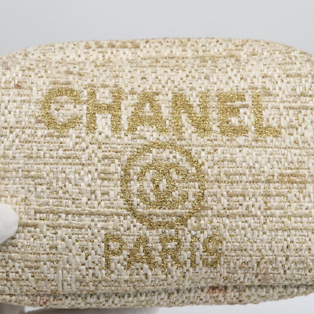 Chanel Chanel Deauville Curvy Cosmetic Tweed Size ONE SIZE - 14 Thumbnail
