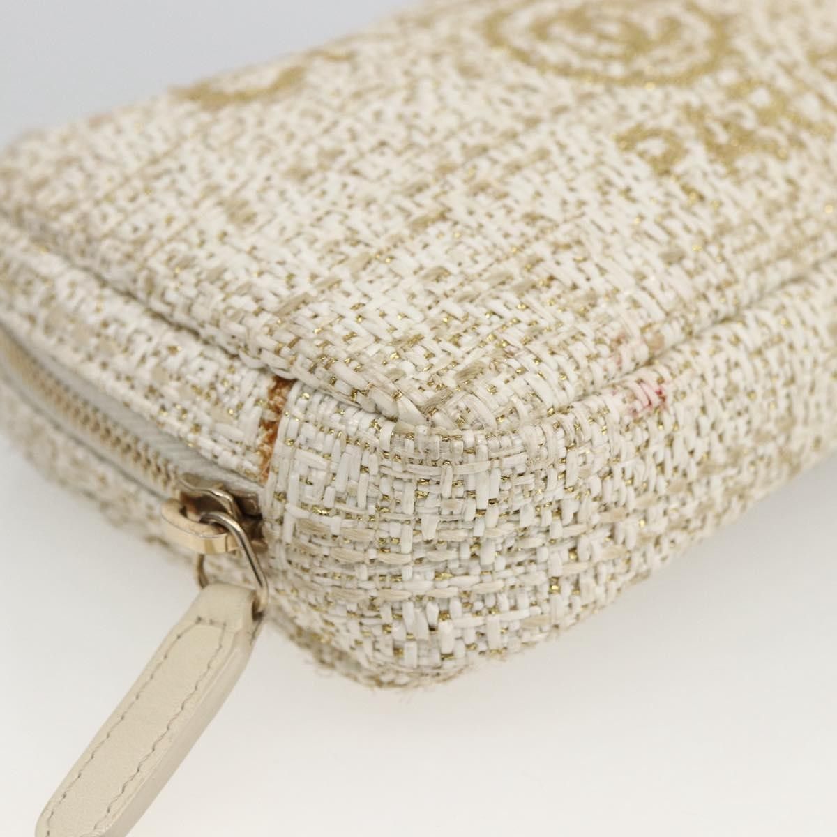 Chanel Chanel Deauville Curvy Cosmetic Tweed Size ONE SIZE - 9 Thumbnail