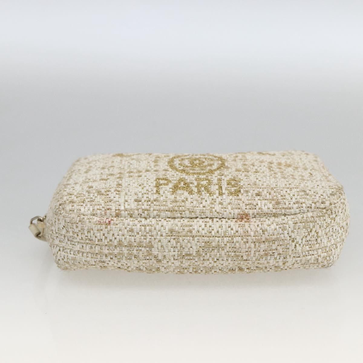 Chanel Chanel Deauville Curvy Cosmetic Tweed Size ONE SIZE - 16 Thumbnail