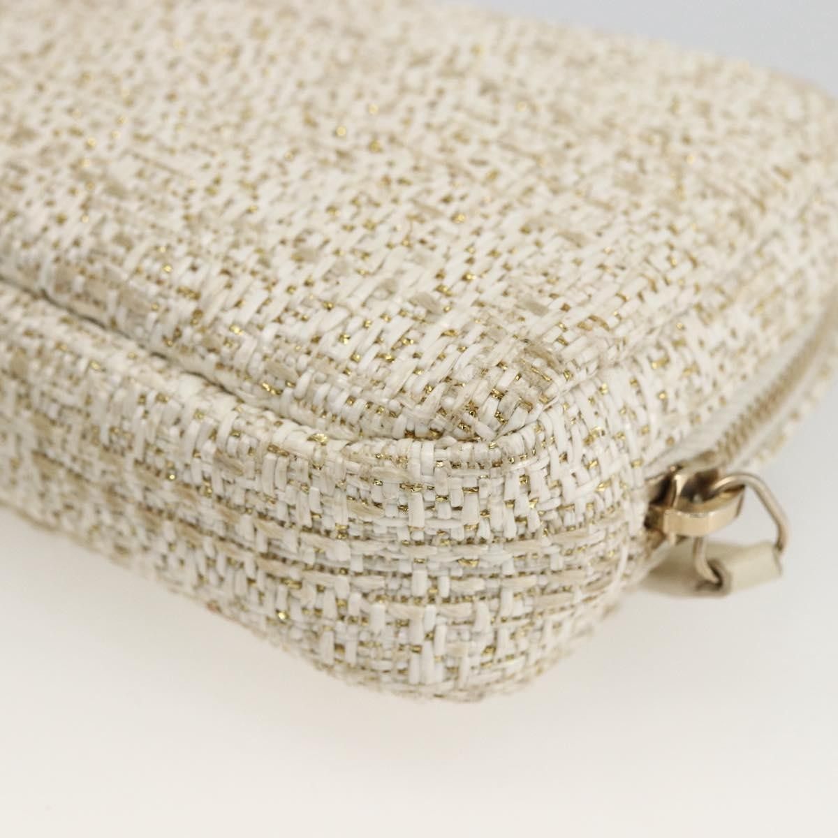 Chanel Chanel Deauville Curvy Cosmetic Tweed Size ONE SIZE - 10 Thumbnail