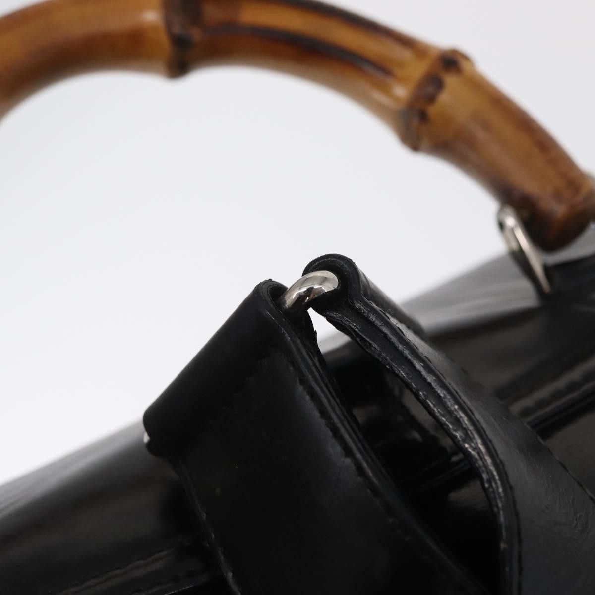 Gucci Gucci Vintage Bamboo Backpack Leather Size ONE SIZE - 17 Thumbnail