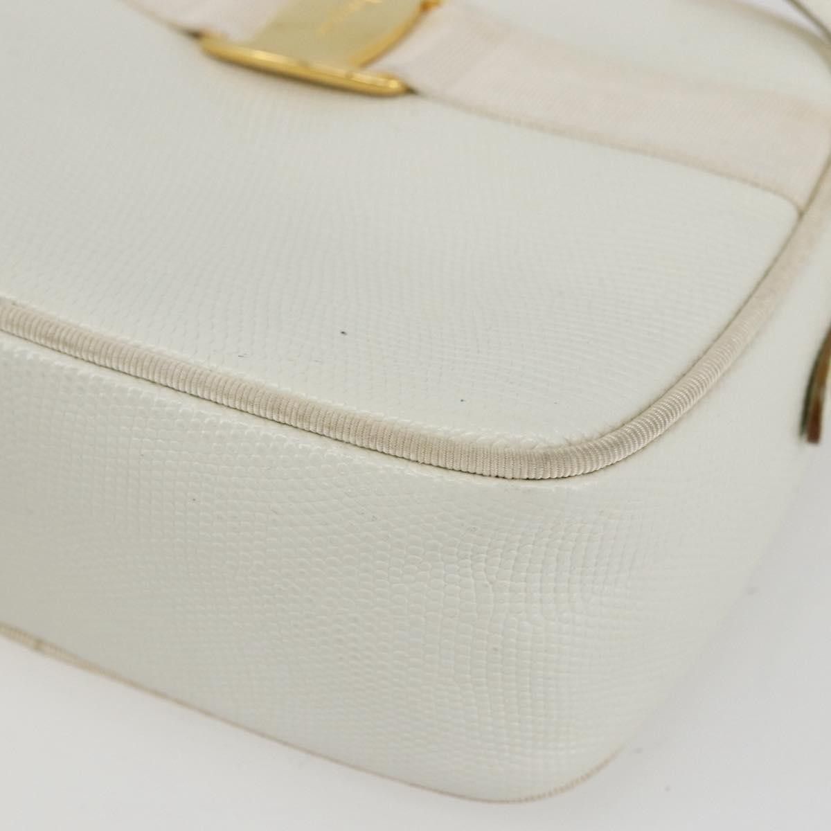 Salvatore Ferragamo Salvatore Ferragamo Vala Shoulder Bag Leather Size ONE SIZE - 11 Thumbnail