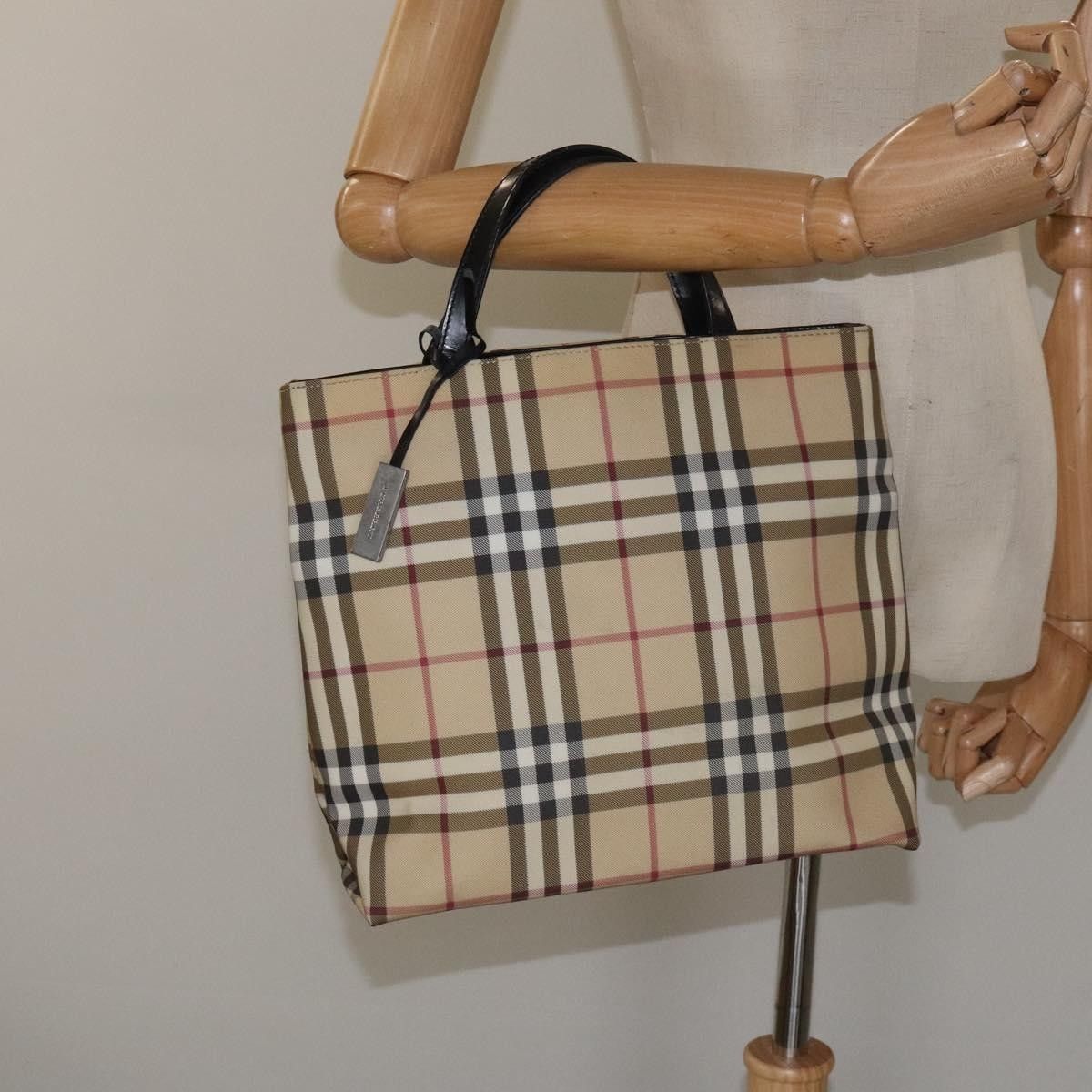 Burberry Burberry Nova Check Handbag Nova Check Canvas Size ONE SIZE - 14 Thumbnail