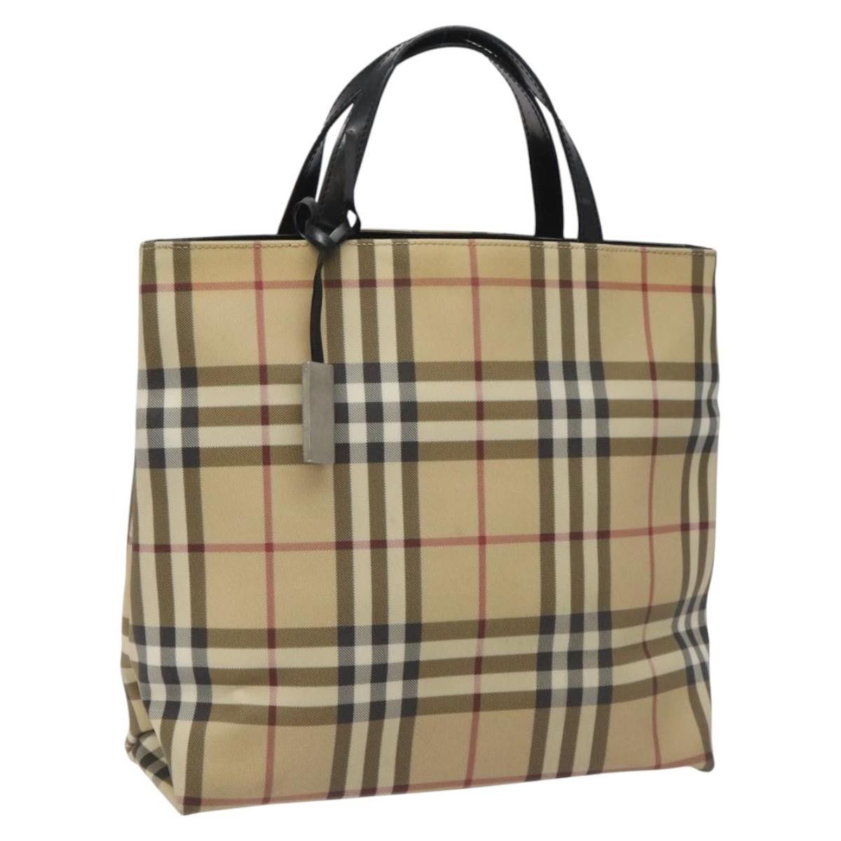 Burberry Burberry Nova Check Handbag Nova Check Canvas Size ONE SIZE - 18 Thumbnail