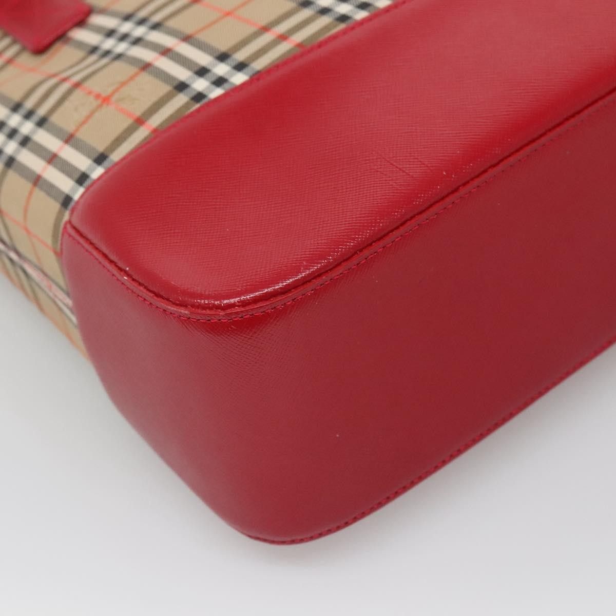 Burberry Burberry Nova Check Tote Canvas and Leather Size ONE SIZE - 9 Thumbnail