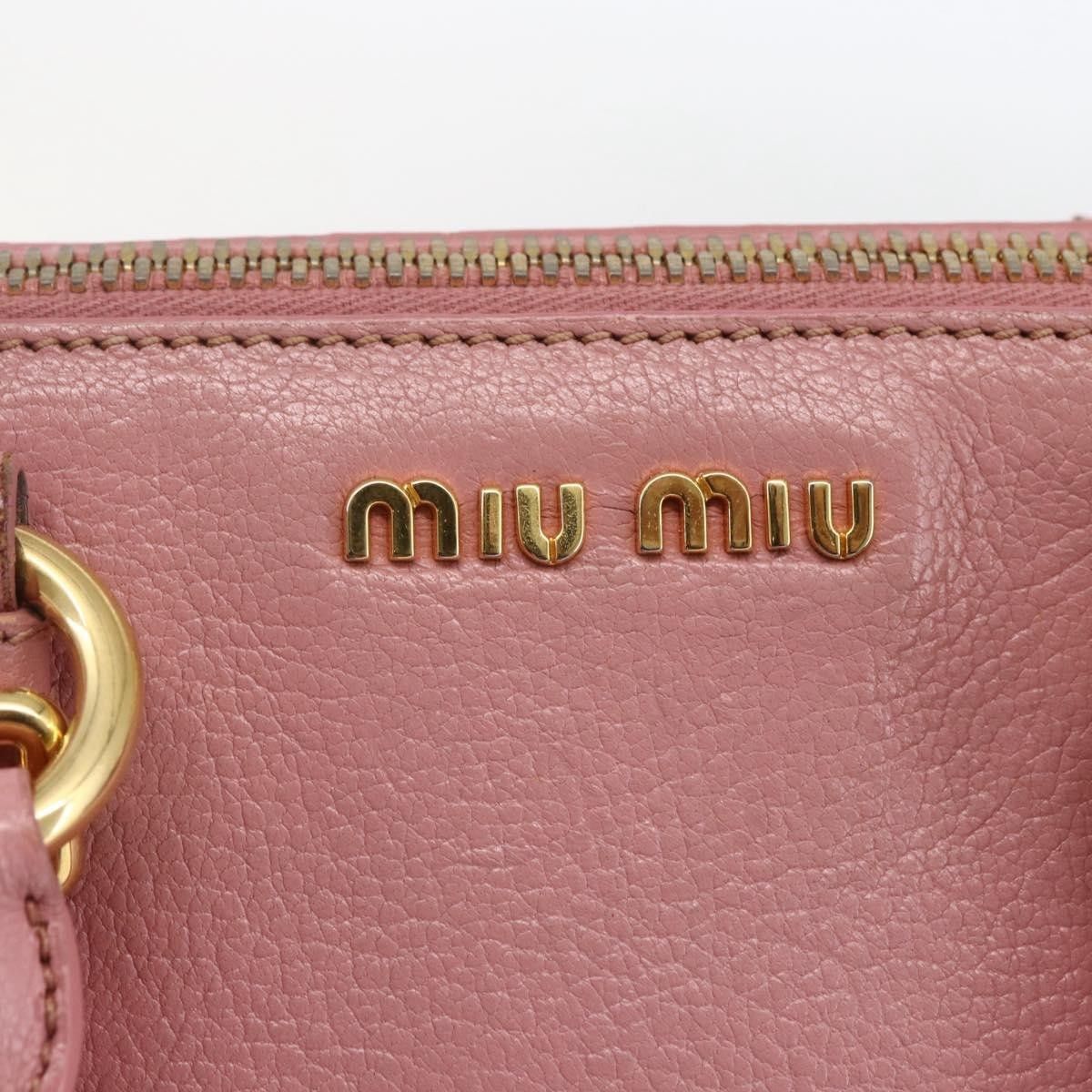 Miu Miu Miu Miu Madras Bowler Leather Size ONE SIZE - 19 Thumbnail