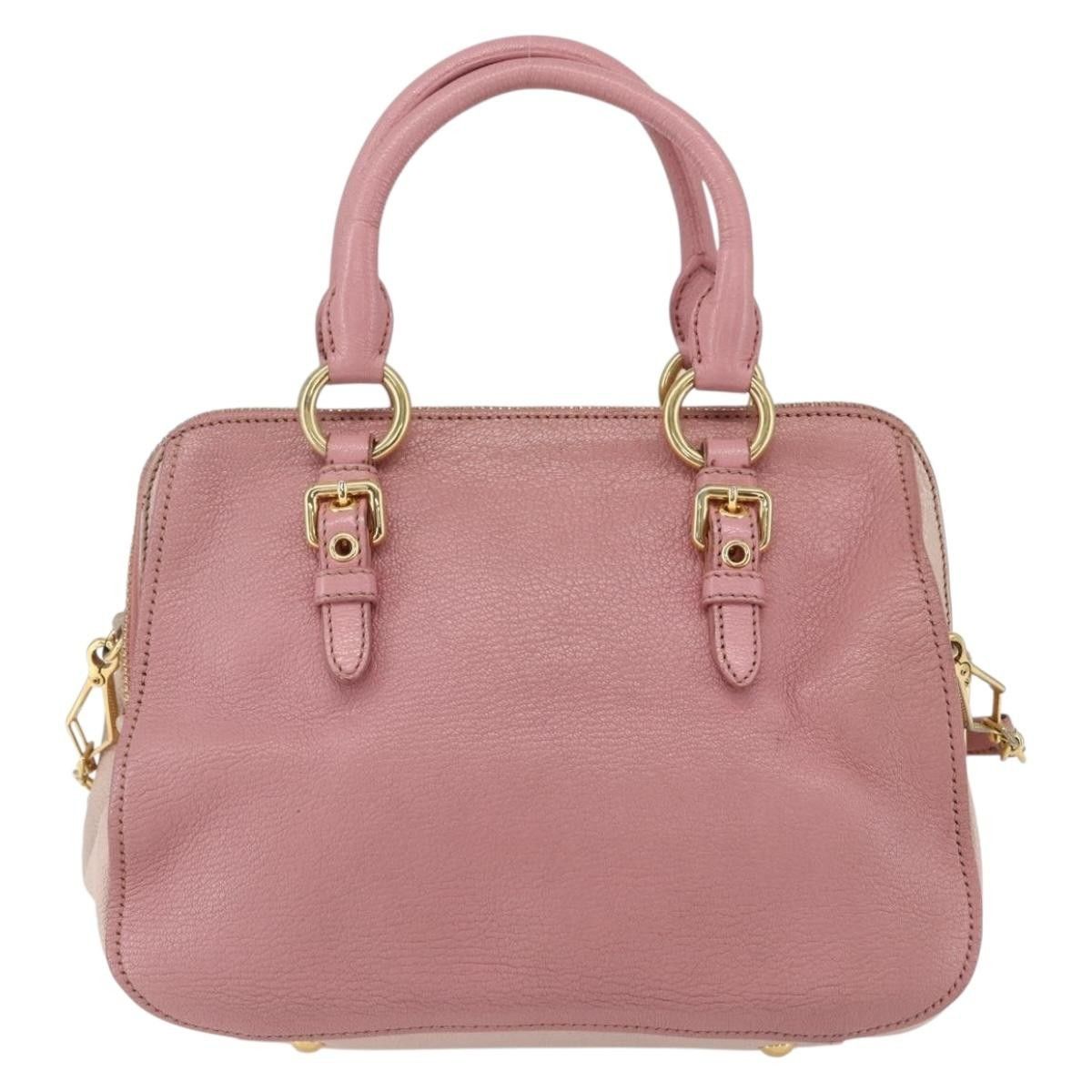Miu Miu Miu Miu Madras Bowler Leather Size ONE SIZE - 2 Thumbnail