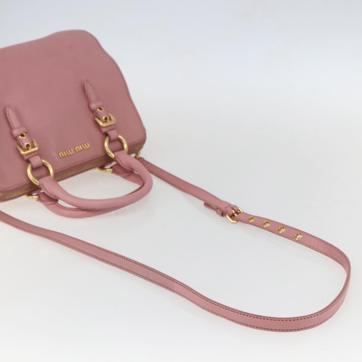 Miu Miu Miu Miu Madras Bowler Leather Size ONE SIZE - 14 Thumbnail