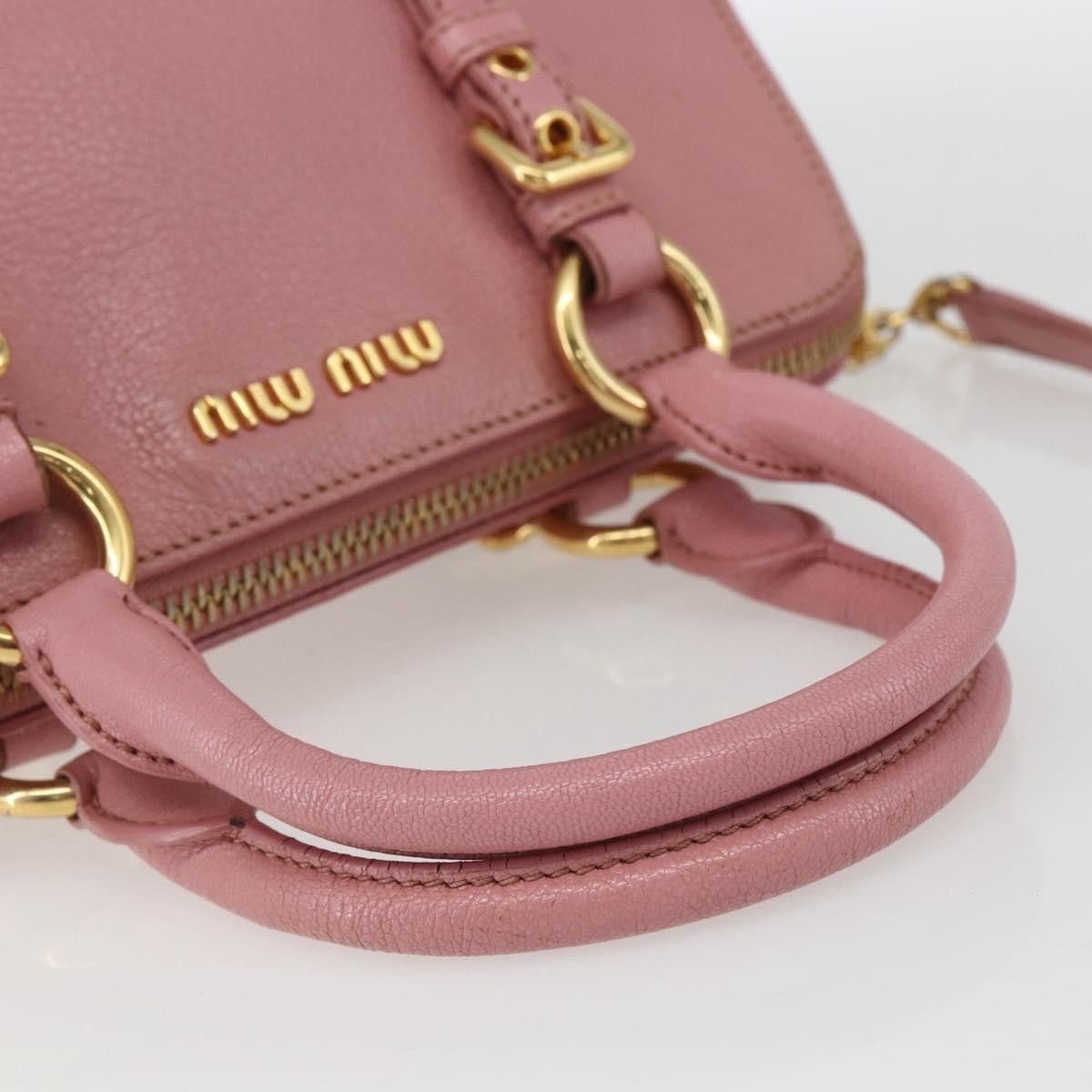 Miu Miu Miu Miu Madras Bowler Leather Size ONE SIZE - 8 Thumbnail