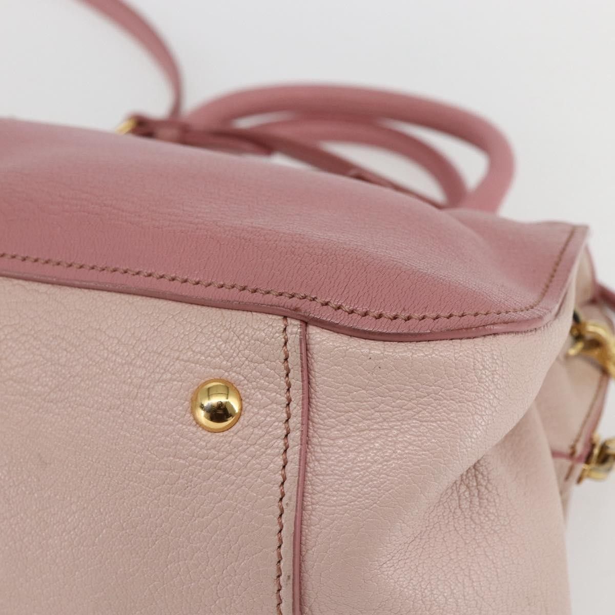 Miu Miu Miu Miu Madras Bowler Leather Size ONE SIZE - 11 Thumbnail