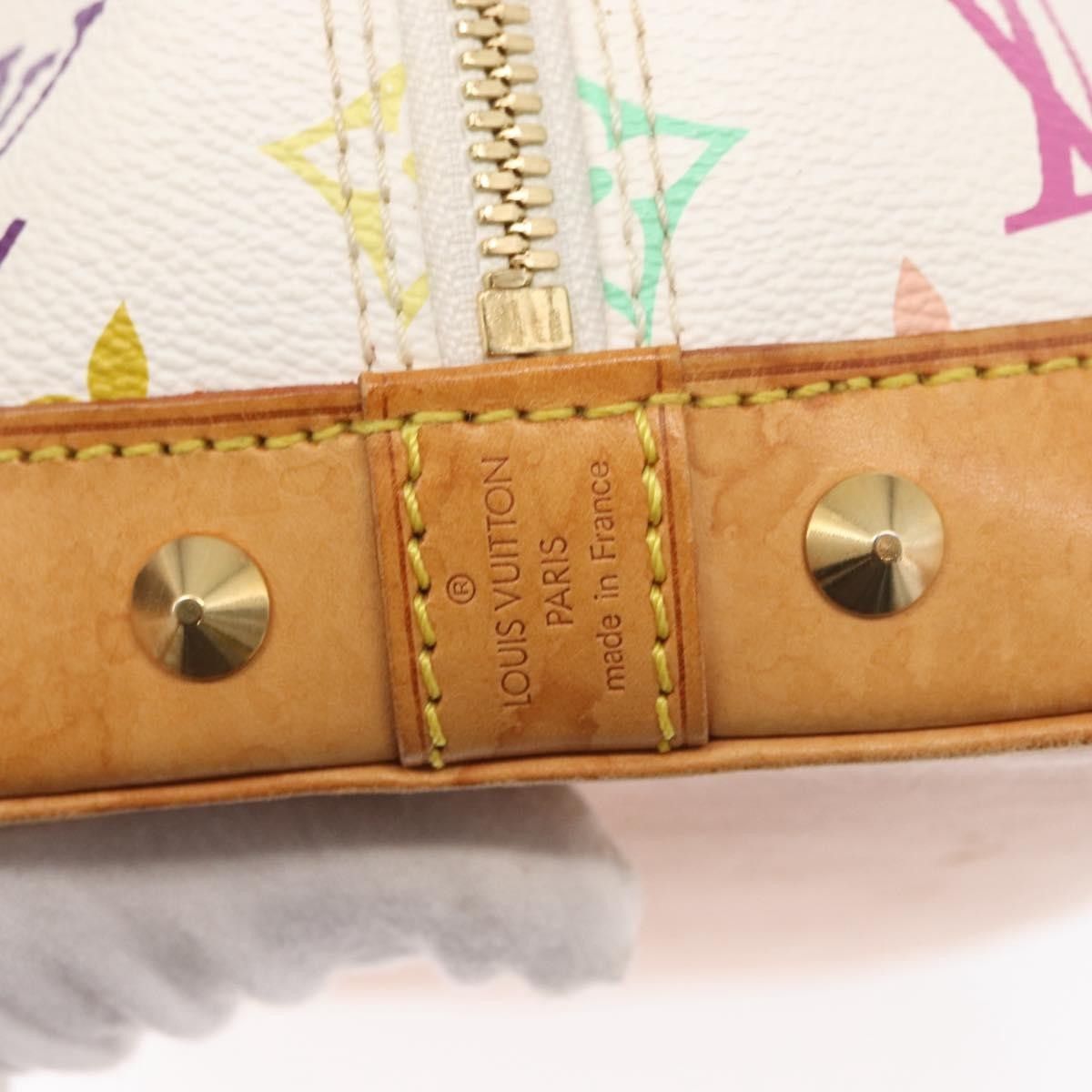 Louis Vuitton Louis Vuitton Alma Handbag Monogram Multicolor Size ONE SIZE - 7 Thumbnail