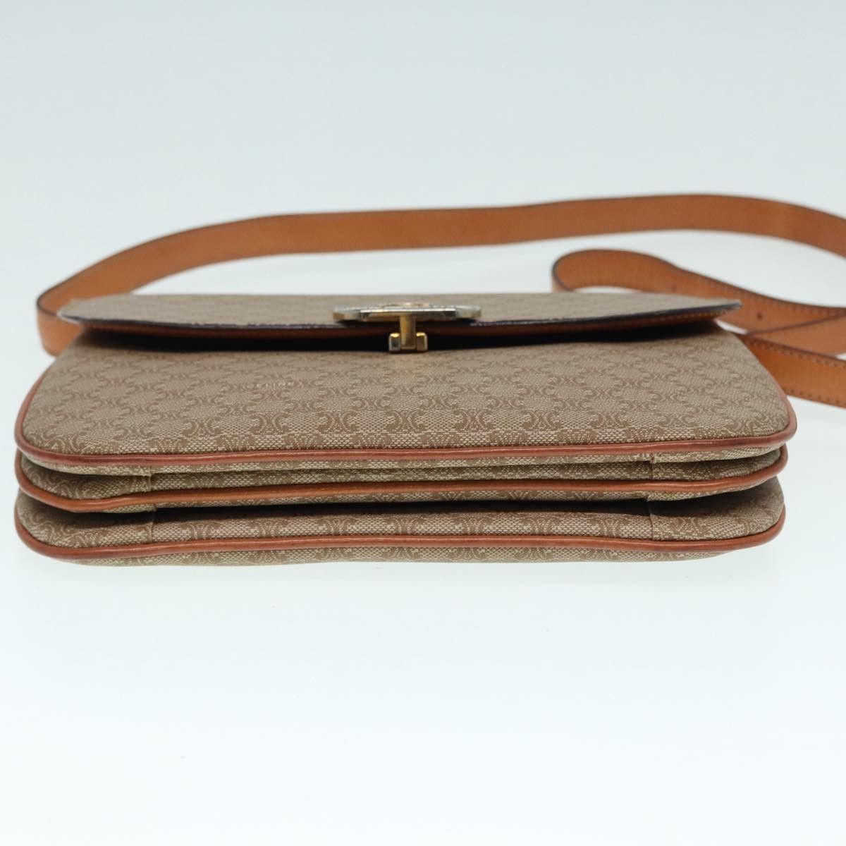 Celine Celine Vintage Macadam Shoulder Bag Canvas and Leather Size ONE SIZE - 14 Thumbnail