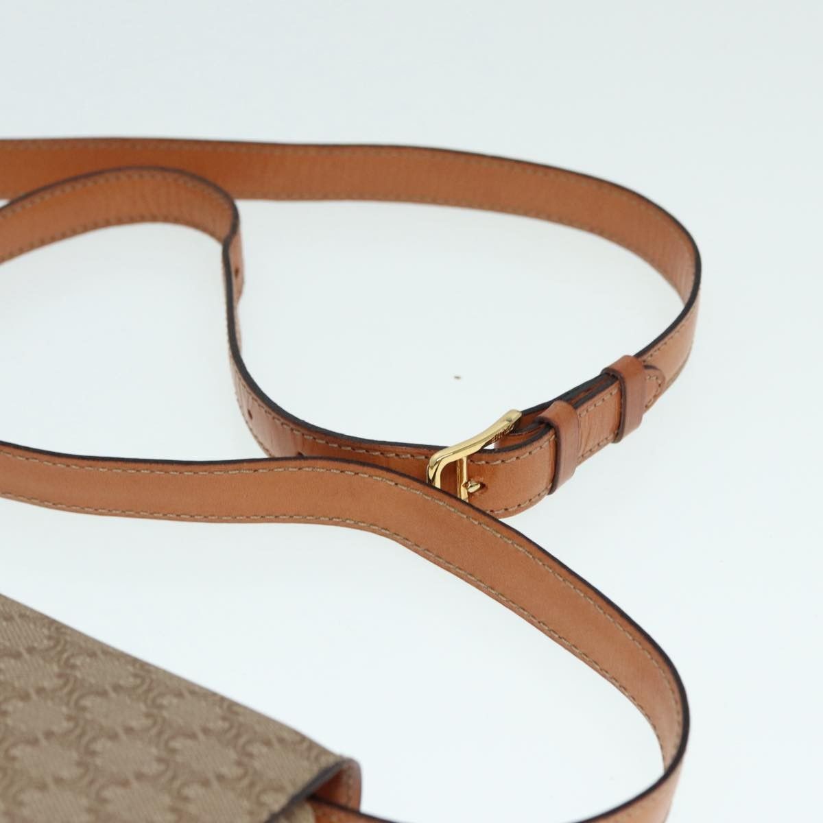Celine Celine Vintage Macadam Shoulder Bag Canvas and Leather Size ONE SIZE - 16 Thumbnail