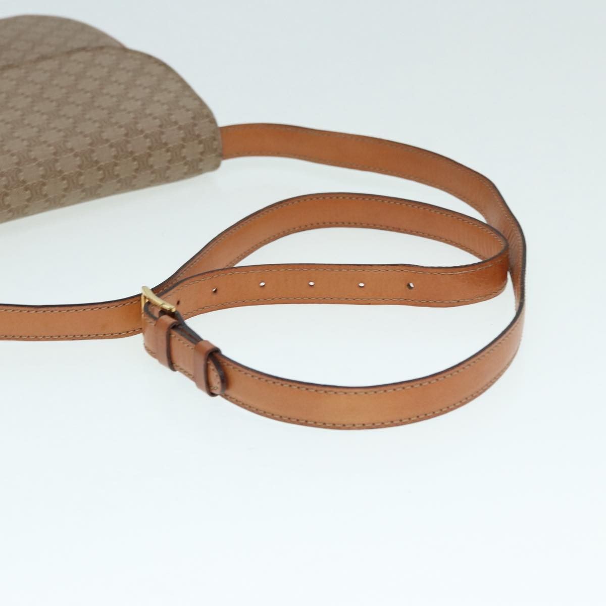 Celine Celine Vintage Macadam Shoulder Bag Canvas and Leather Size ONE SIZE - 7 Thumbnail