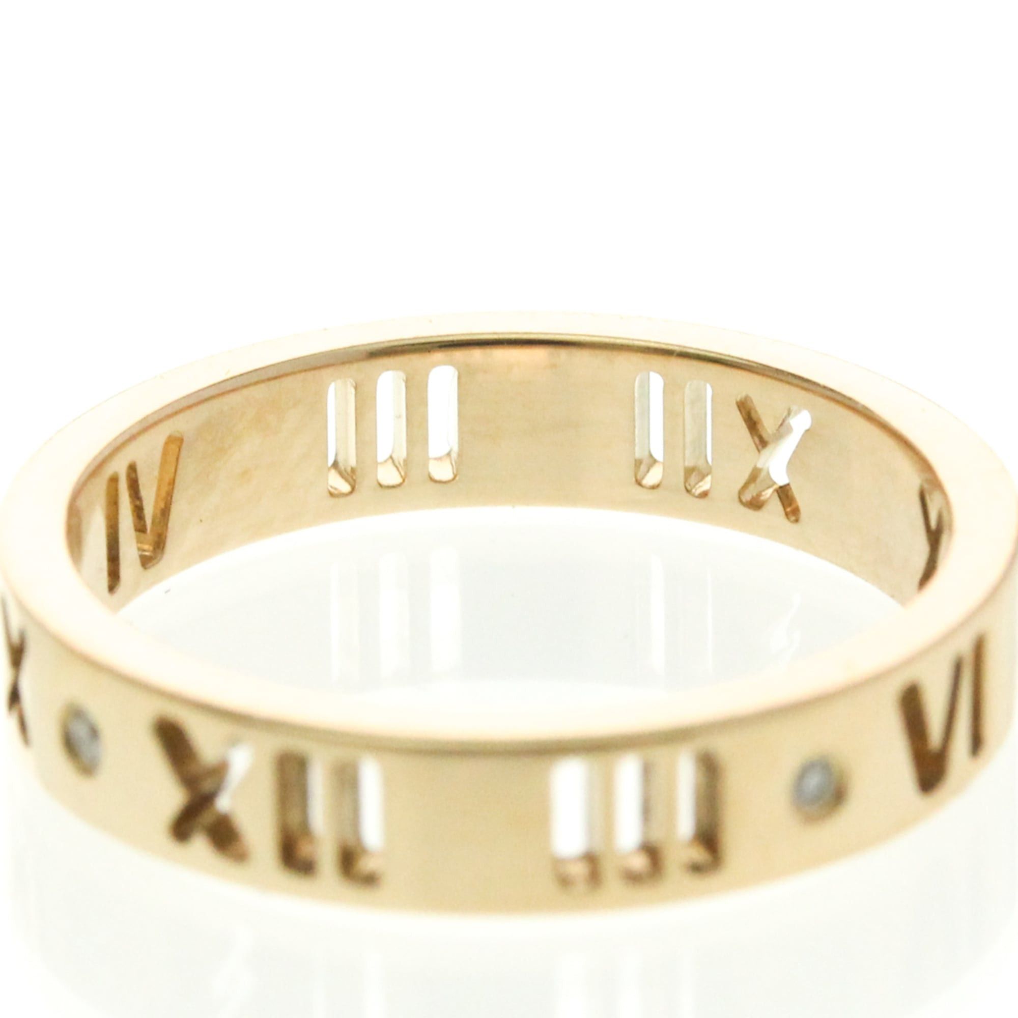 Tiffany & Co. Tiffany & Co. Atlas Pierced 18K Rose Gold and Diamonds Size ONE SIZE - 8 Thumbnail