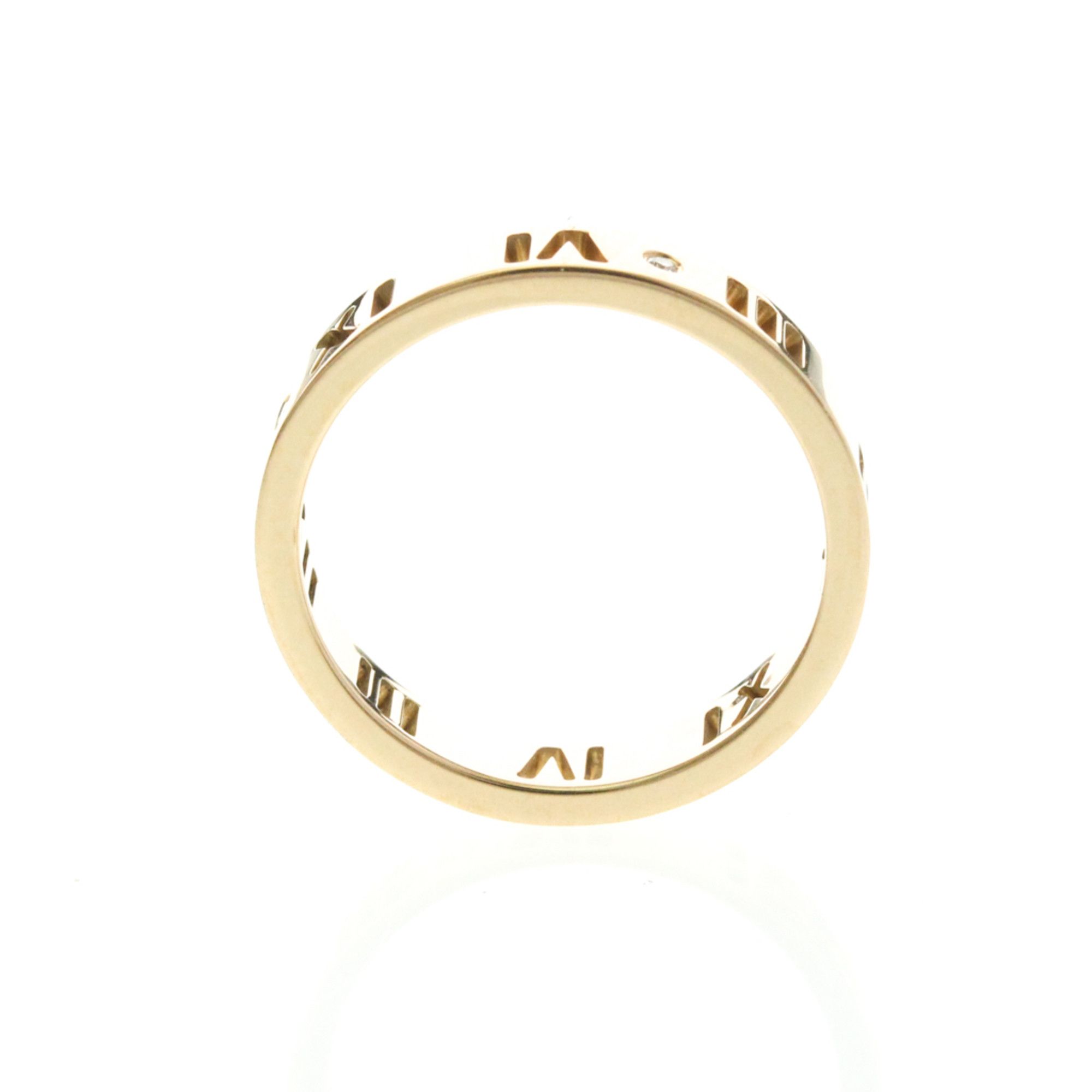 Tiffany & Co. Tiffany & Co. Atlas Pierced 18K Rose Gold and Diamonds Size ONE SIZE - 5 Thumbnail