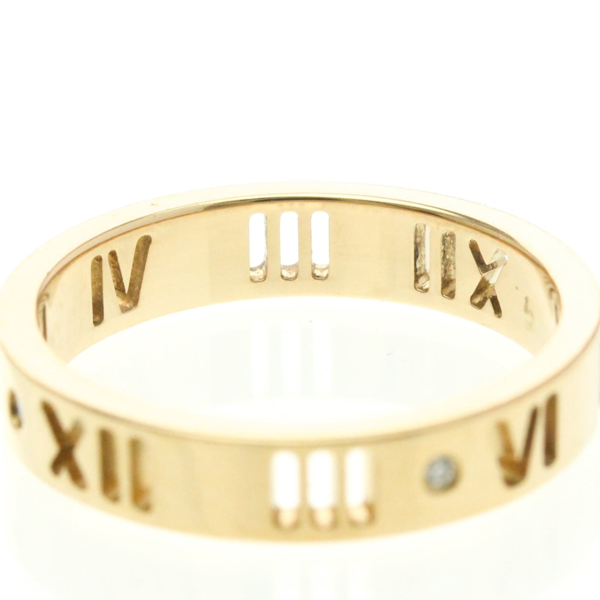 Tiffany & Co. Tiffany & Co. Atlas Pierced 18K Rose Gold and Diamonds Size ONE SIZE - 6 Thumbnail