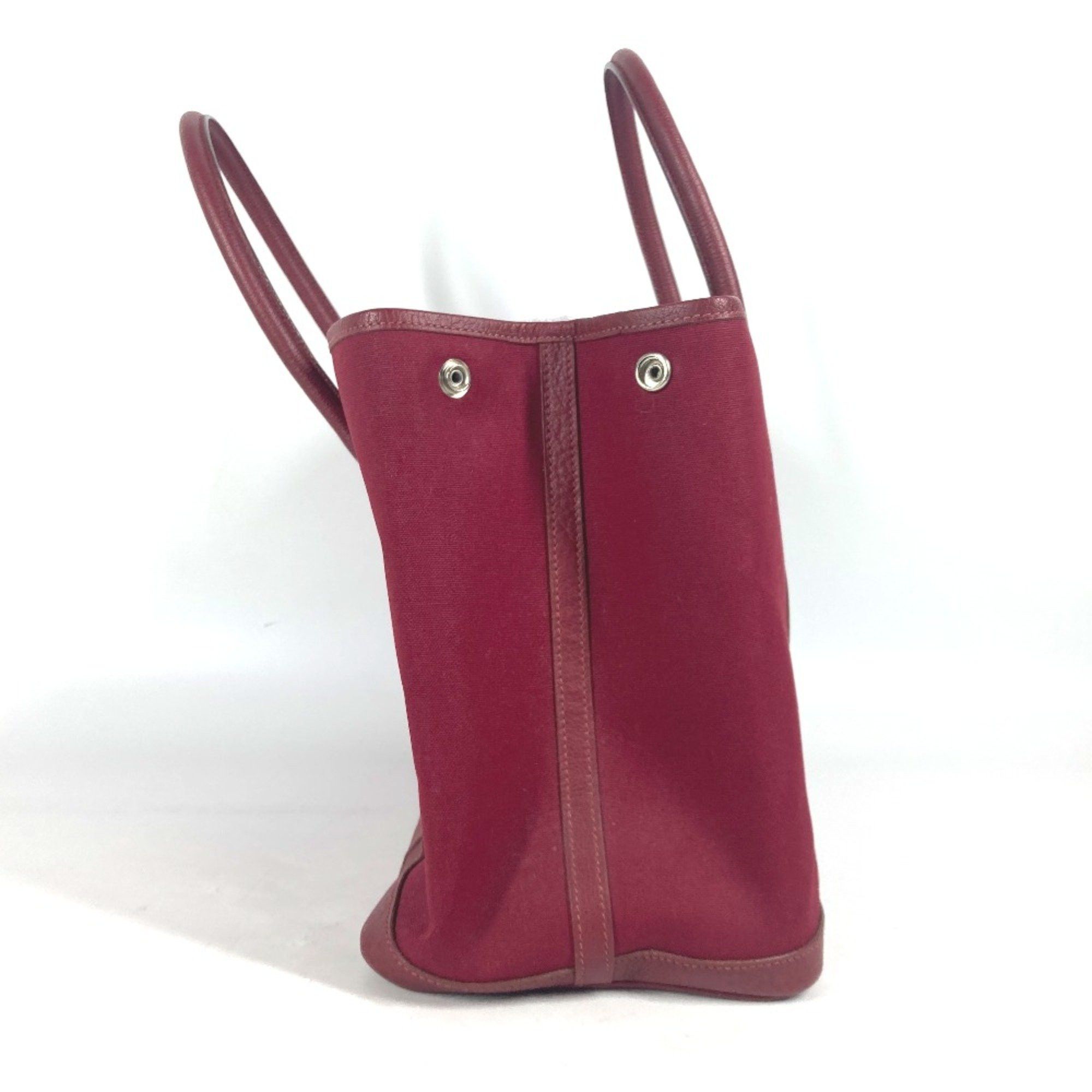 Hermes Hermes Garden Party Tote Canvas and Leather Size ONE SIZE - 4 Thumbnail