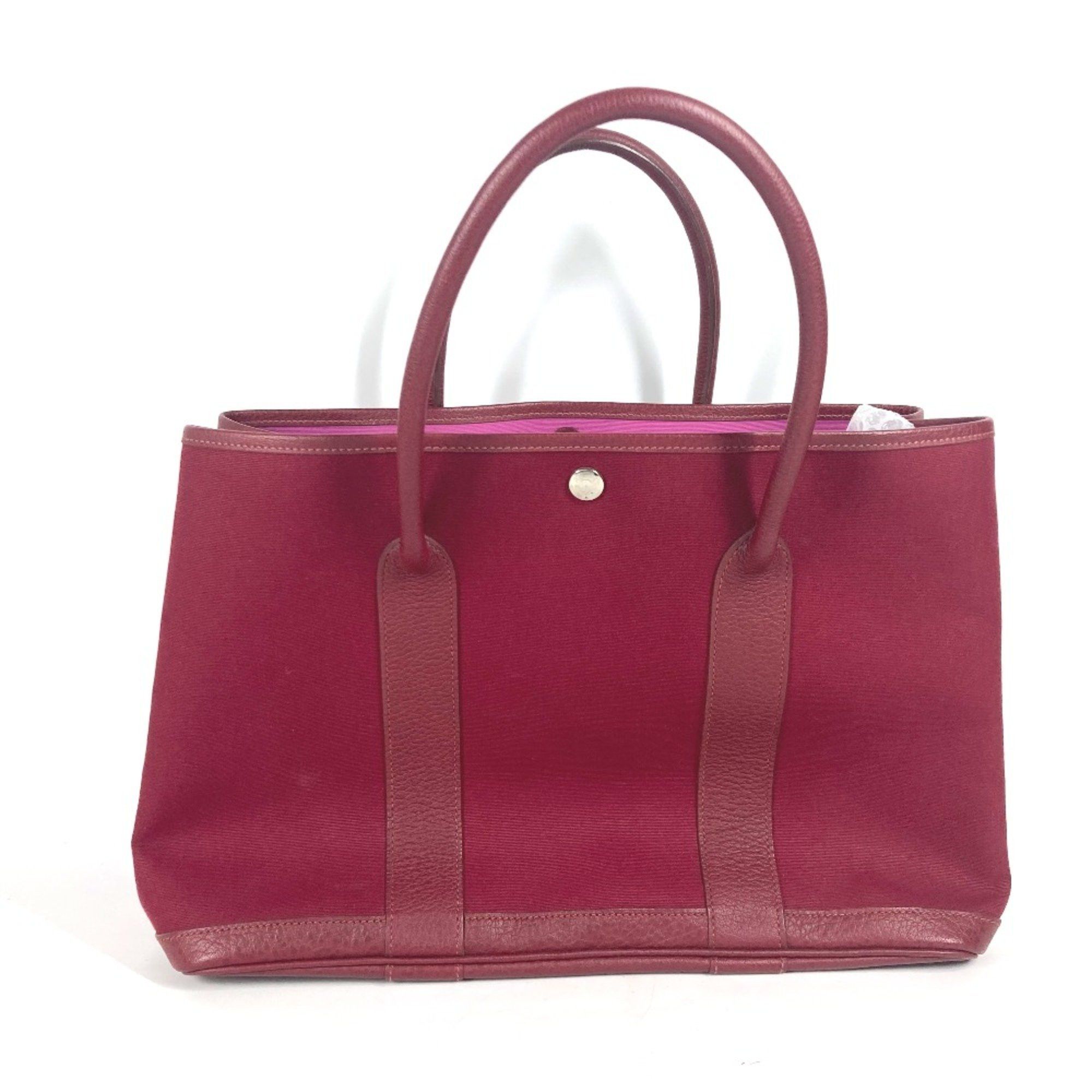 Hermes Hermes Garden Party Tote Canvas and Leather Size ONE SIZE - 2 Thumbnail