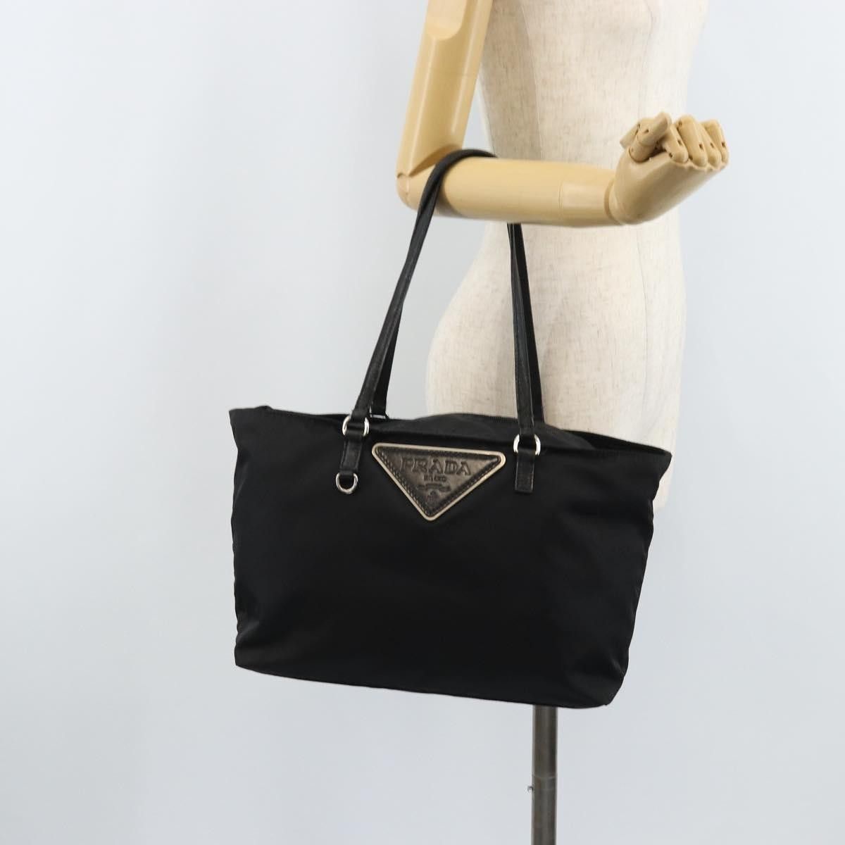 Prada Prada Vintage Zip Tote Tessuto Size ONE SIZE - 15 Thumbnail