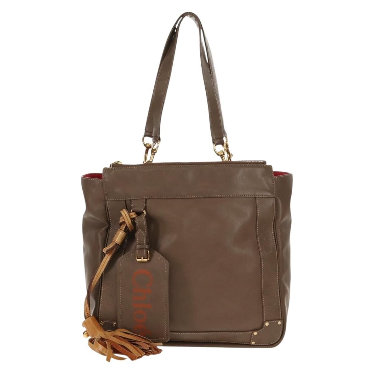 Chloe Chloe Eden Tote bag Leather Size ONE SIZE - 18 Thumbnail