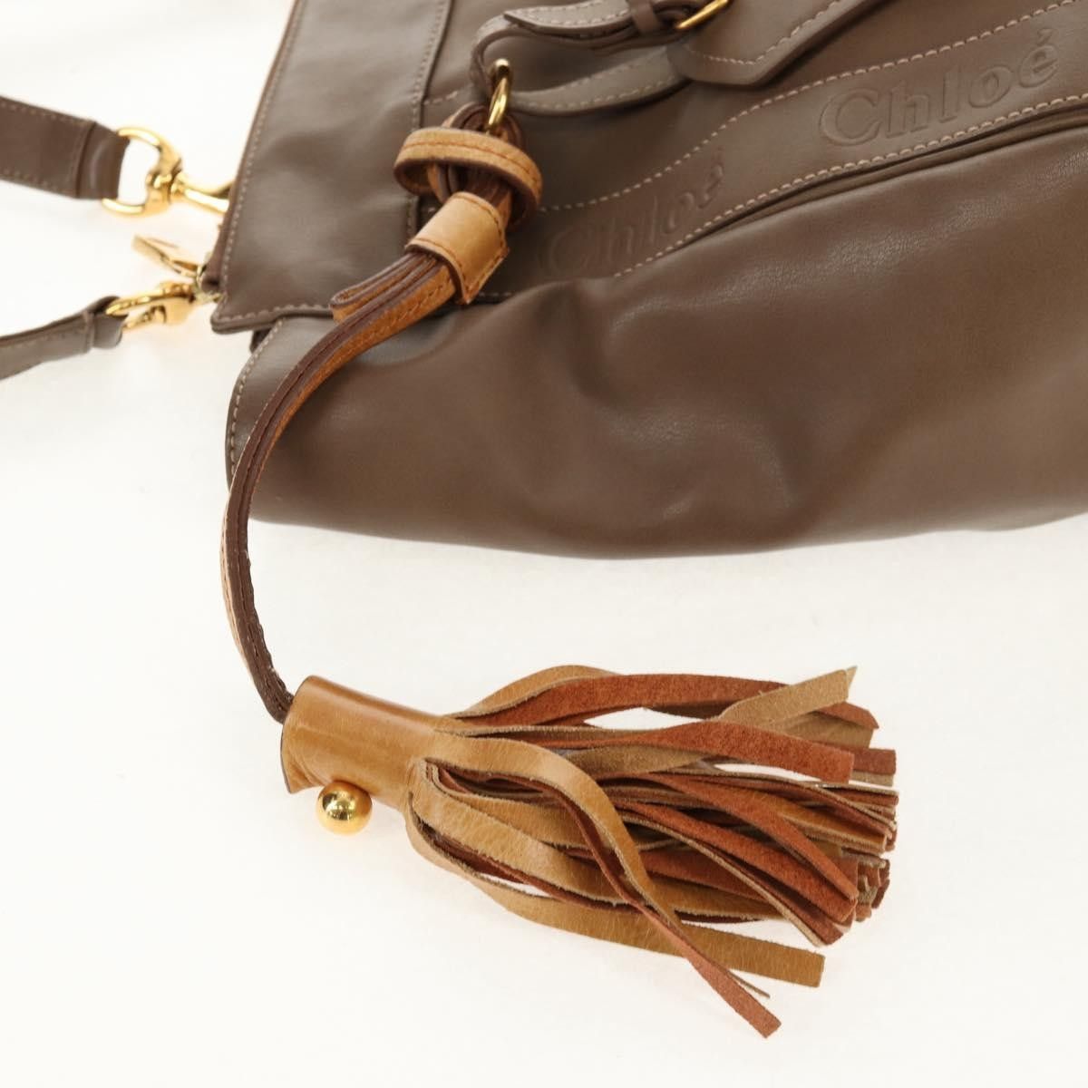 Chloe Chloe Eden Tote bag Leather Size ONE SIZE - 17 Thumbnail