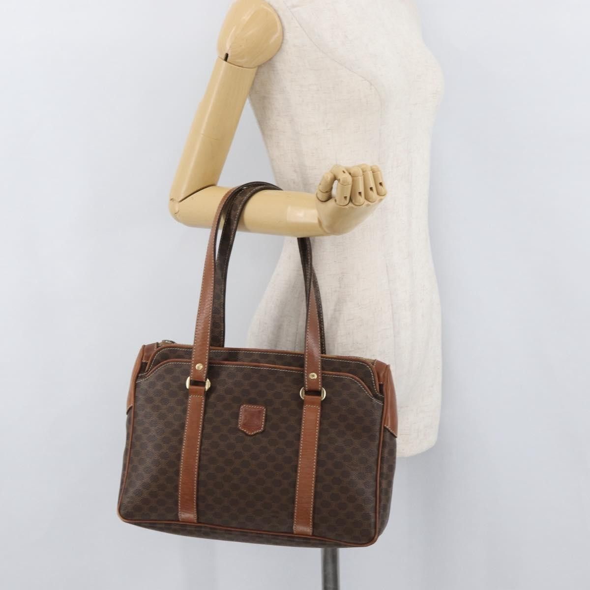 Celine Celine Vintage Macadam Canvas and Leather Size ONE SIZE - 14 Thumbnail