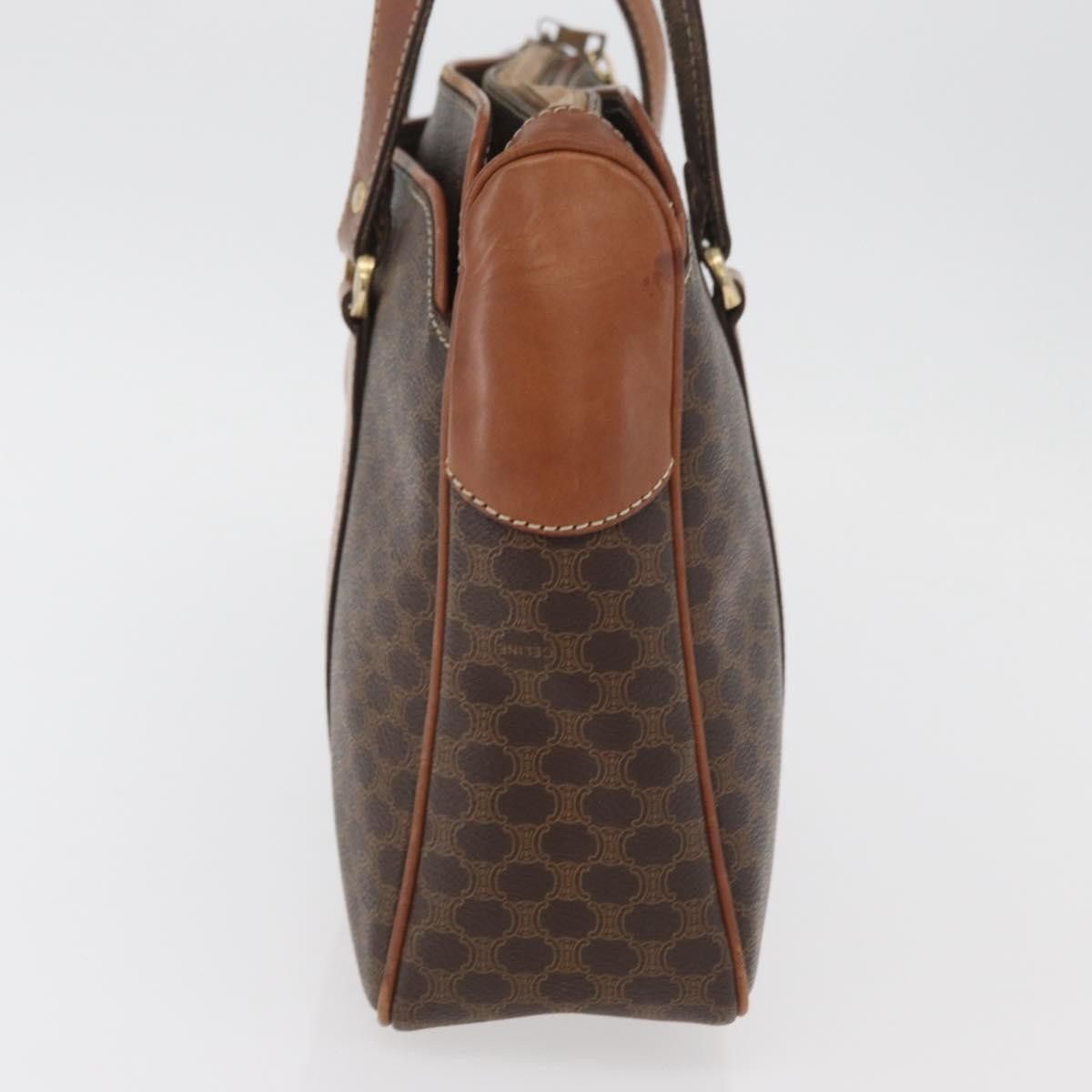 Celine Celine Vintage Macadam Canvas and Leather Size ONE SIZE - 3 Thumbnail