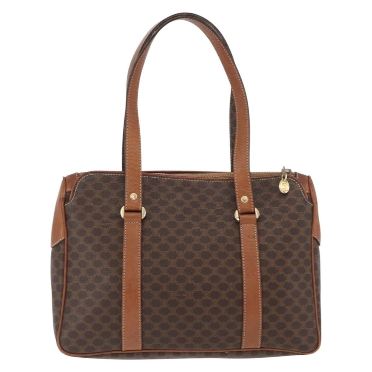 Celine Celine Vintage Macadam Canvas and Leather Size ONE SIZE - 2 Thumbnail
