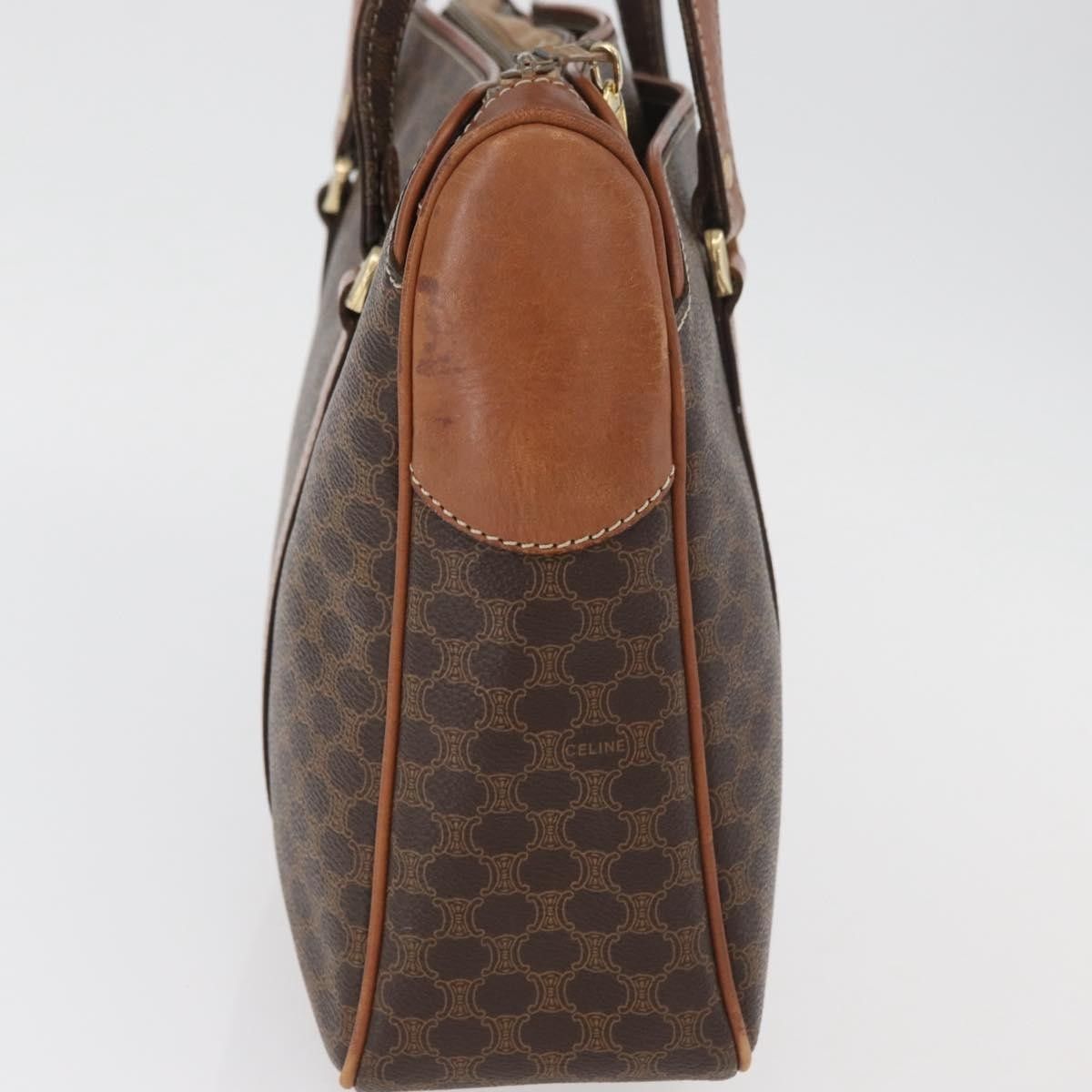 Celine Celine Vintage Macadam Canvas and Leather Size ONE SIZE - 4 Thumbnail