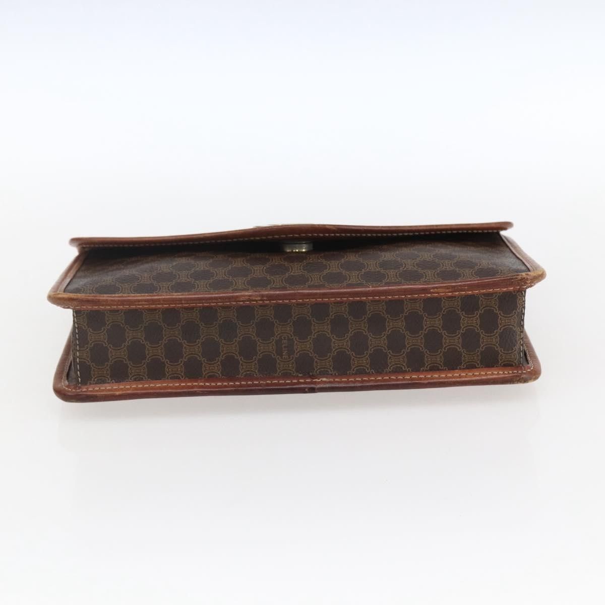 Celine Celine Circle Logo Macadam Pouch Canvas and Leather Size ONE SIZE - 15 Thumbnail