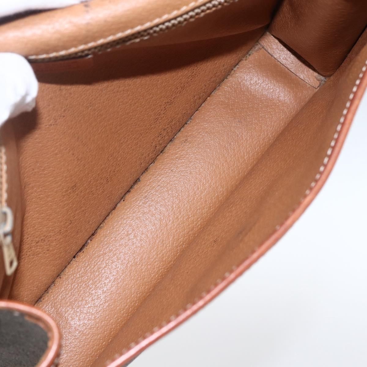 Celine Celine Circle Logo Macadam Pouch Canvas and Leather Size ONE SIZE - 5 Thumbnail