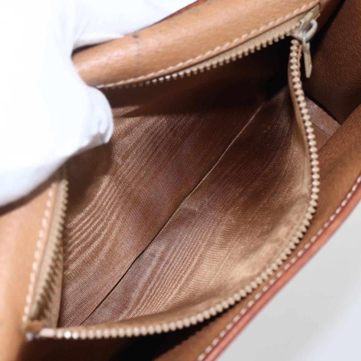 Celine Celine Circle Logo Macadam Pouch Canvas and Leather Size ONE SIZE - 17 Thumbnail