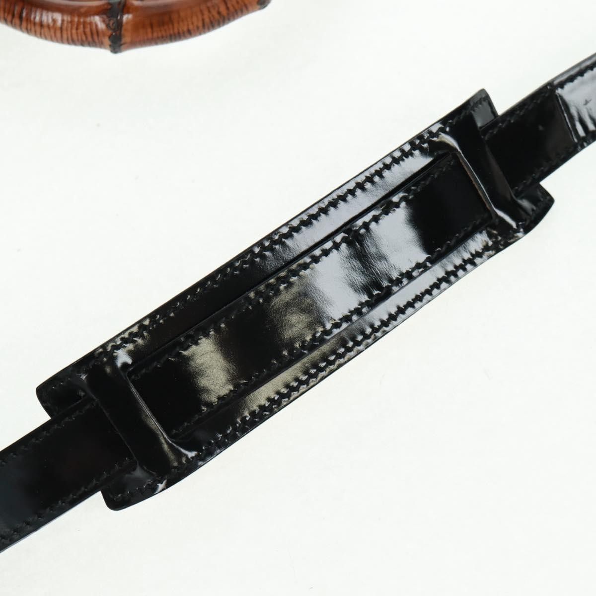 Gucci Gucci Vintage Bamboo Handle Patent leather Size ONE SIZE - 18 Thumbnail