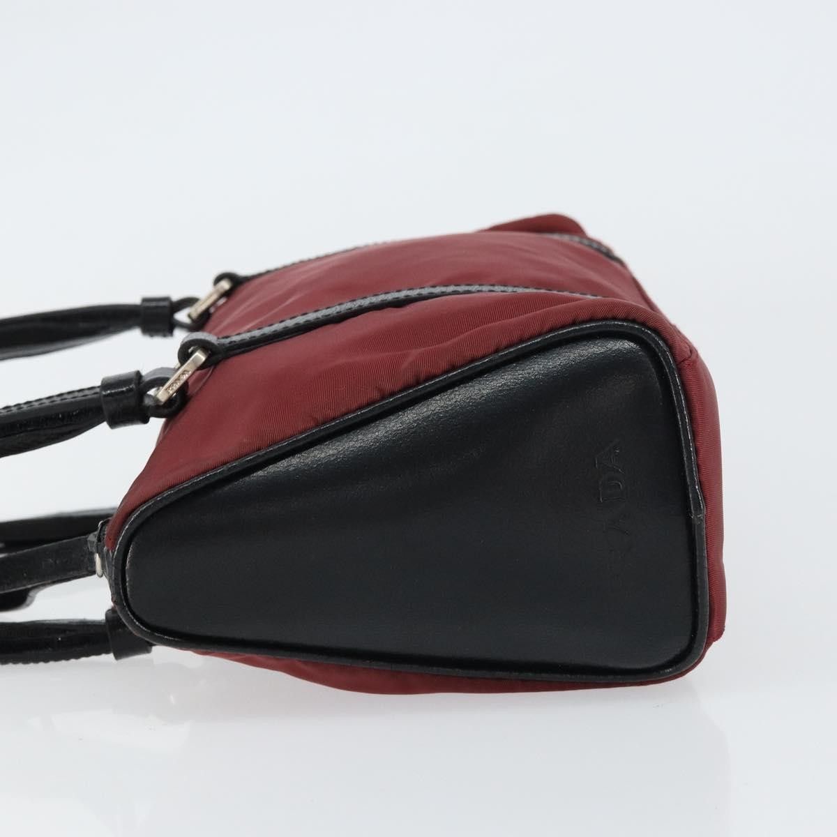 Prada Prada Vintage Zip Handbag Tessuto Size ONE SIZE - 4 Thumbnail