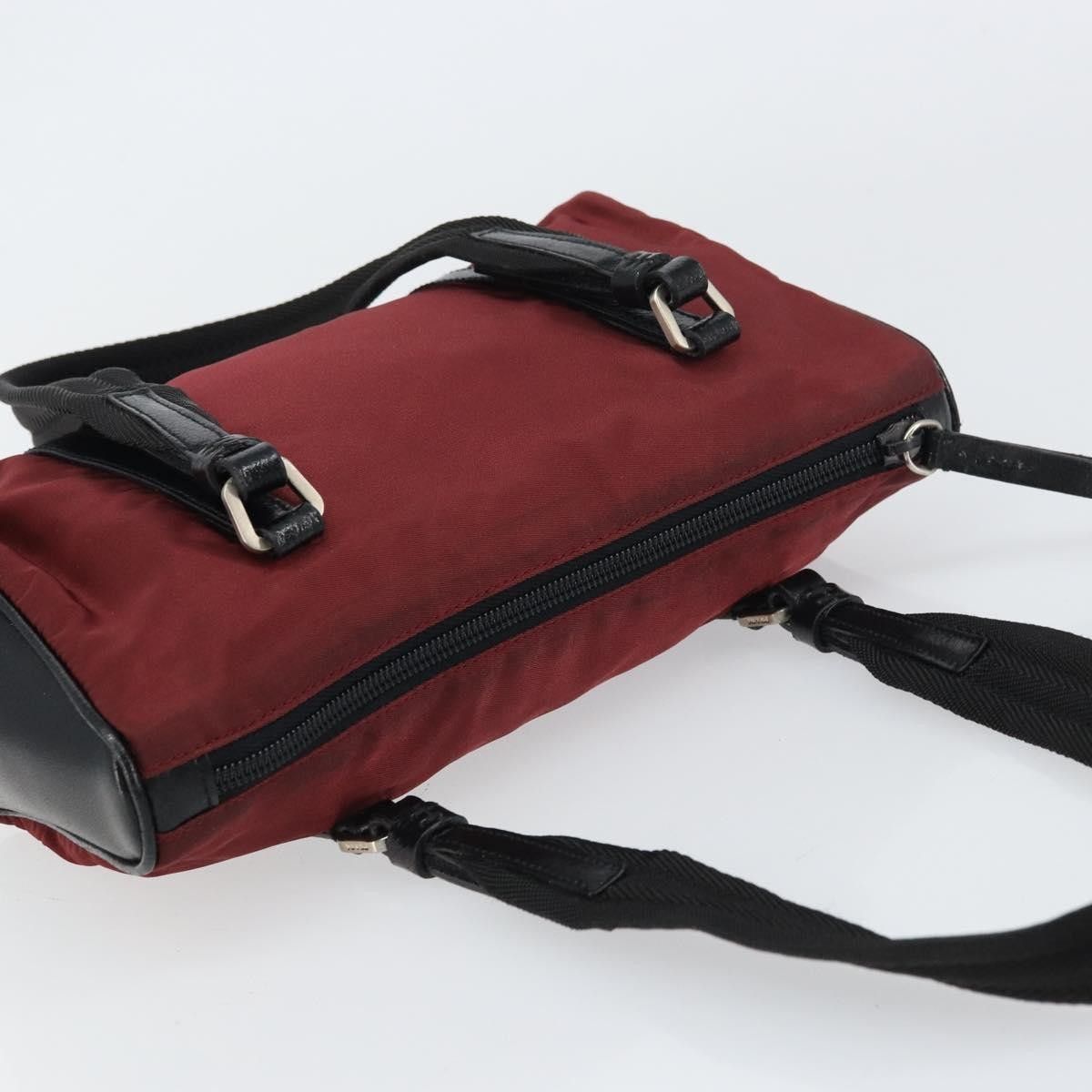 Prada Prada Vintage Zip Handbag Tessuto Size ONE SIZE - 16 Thumbnail