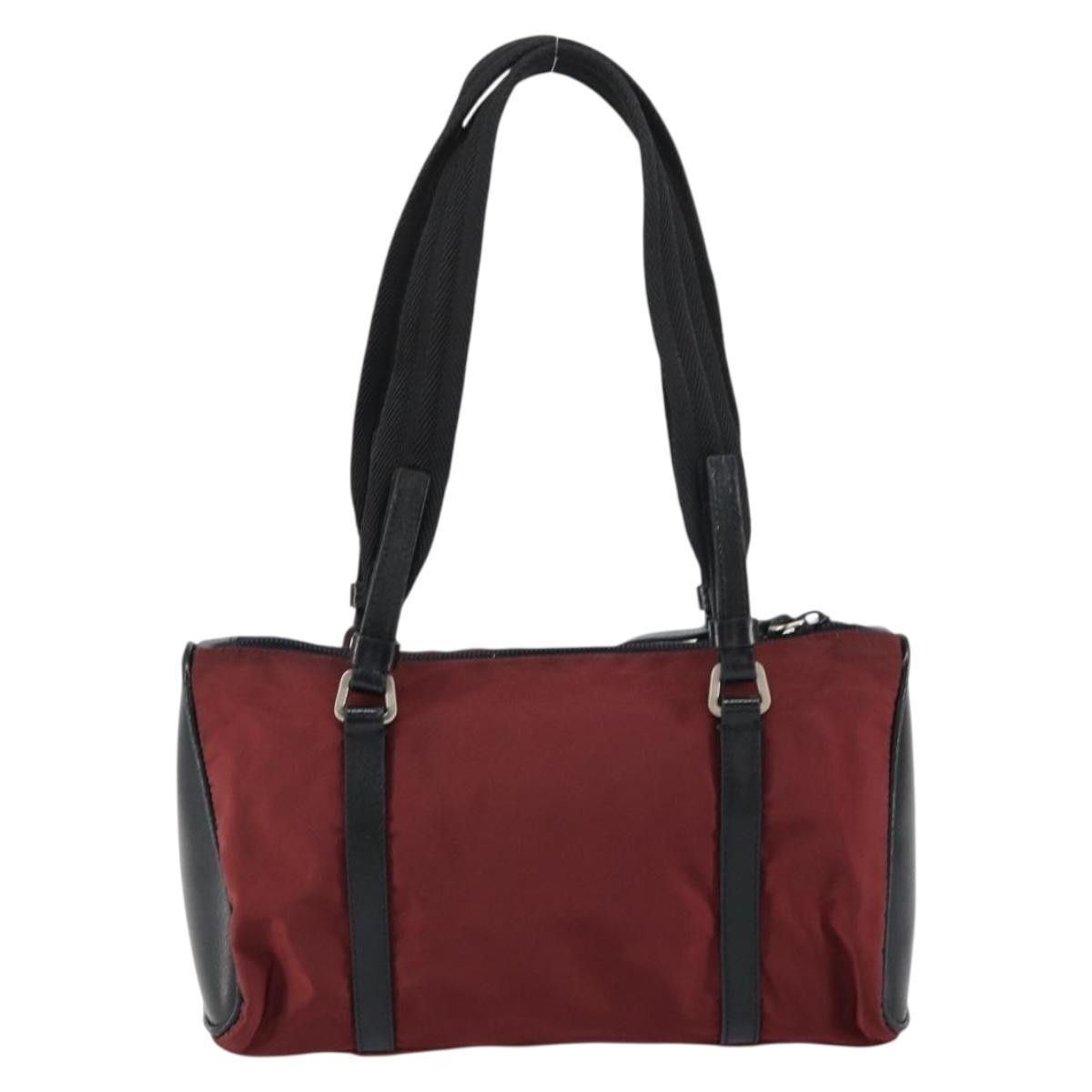 Prada Prada Vintage Zip Handbag Tessuto Size ONE SIZE - 2 Thumbnail